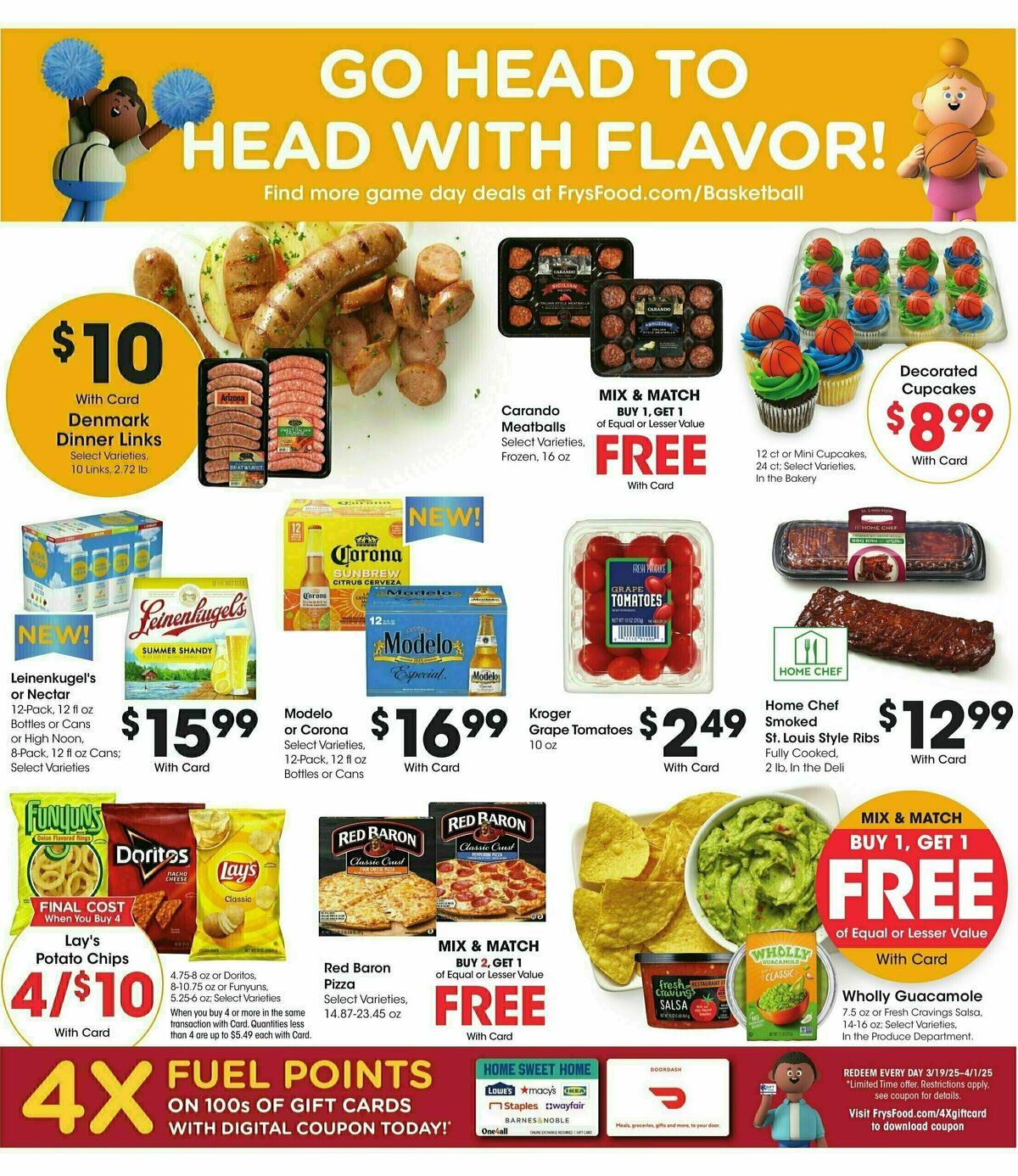 Fry's Food Weekly Ad from March 19