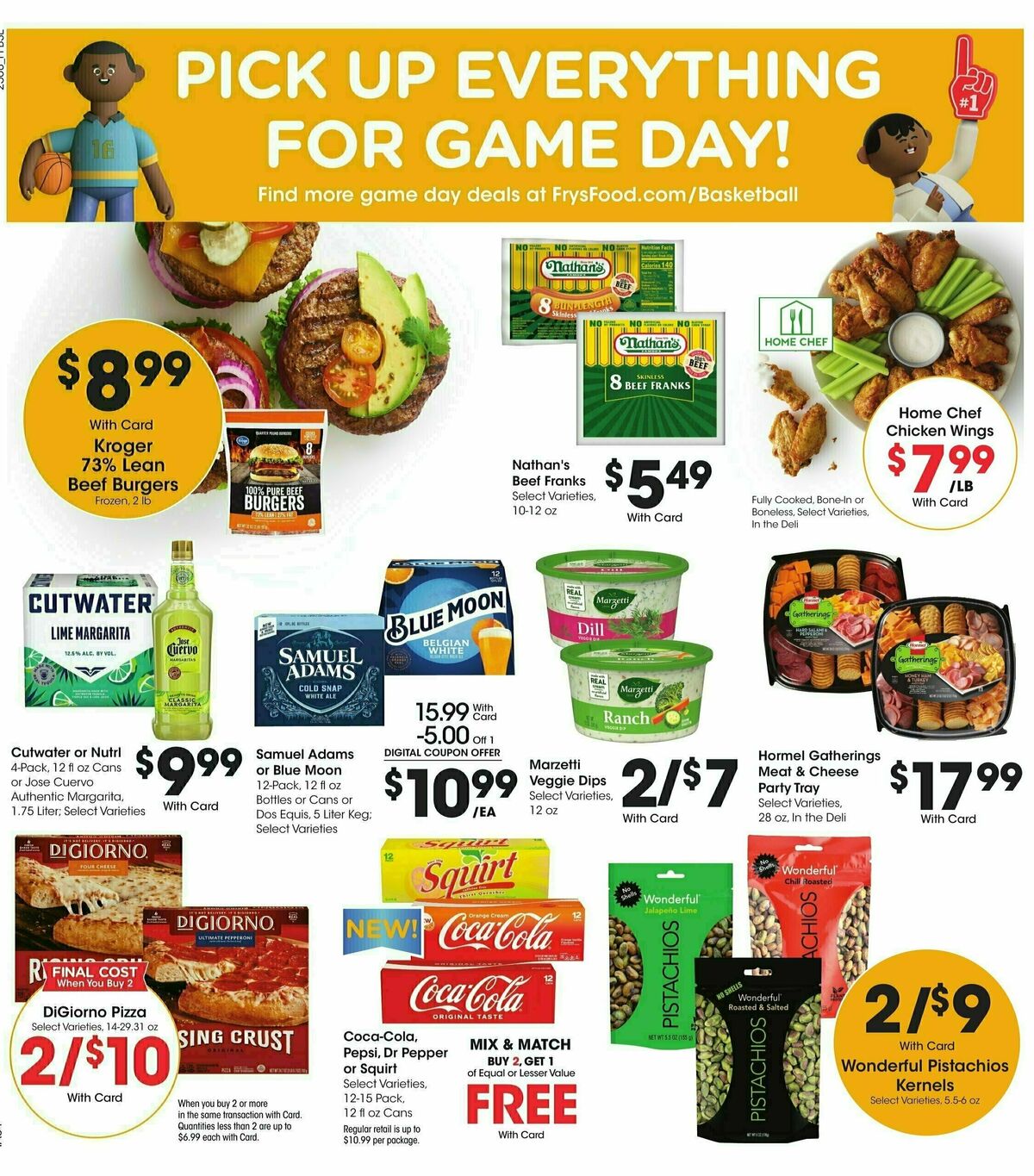Fry's Food Weekly Ad from March 26