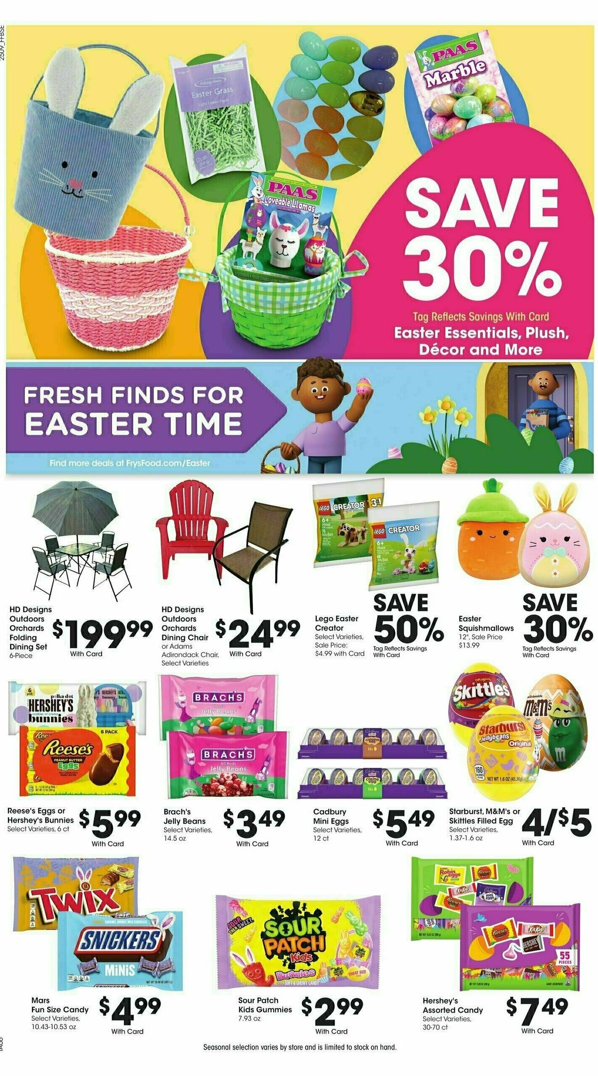 Fry's Food Weekly Ad from April 2
