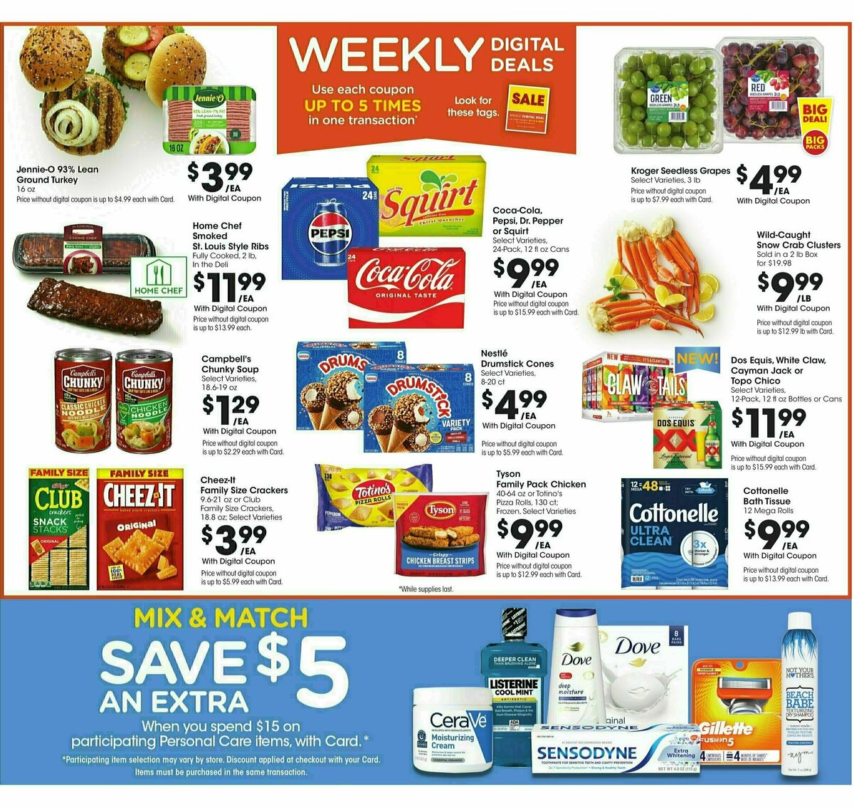 Fry's Food Weekly Ad from April 2