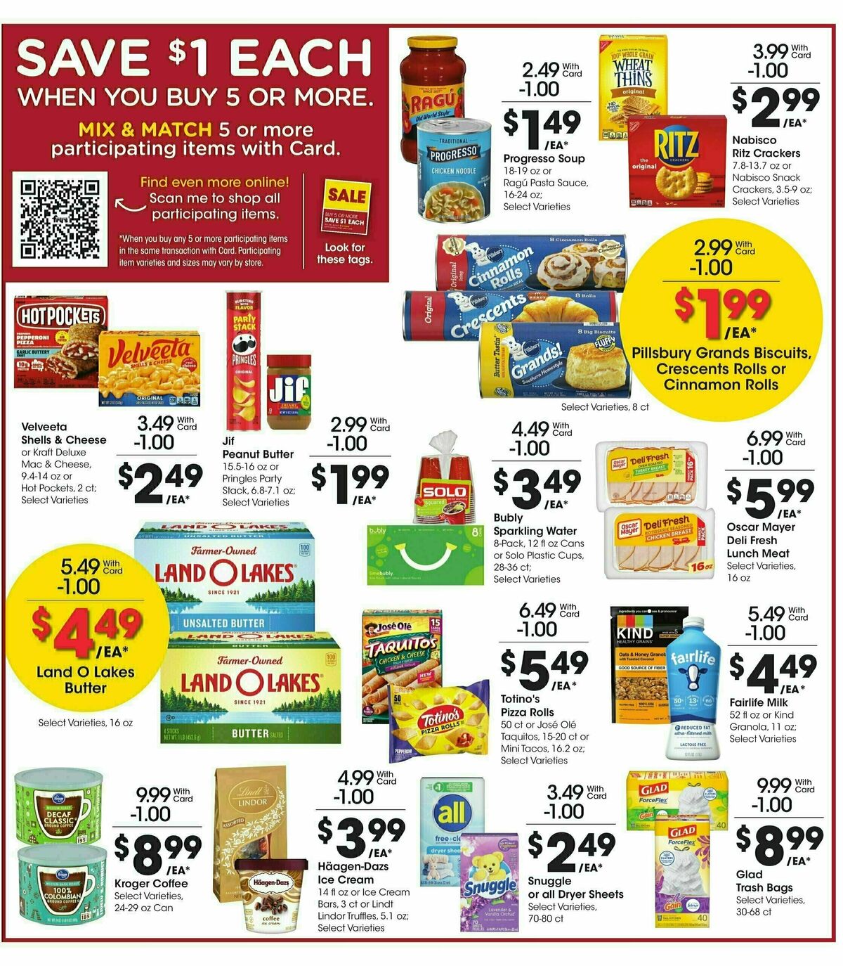 Fry's Food Weekly Ad from April 2