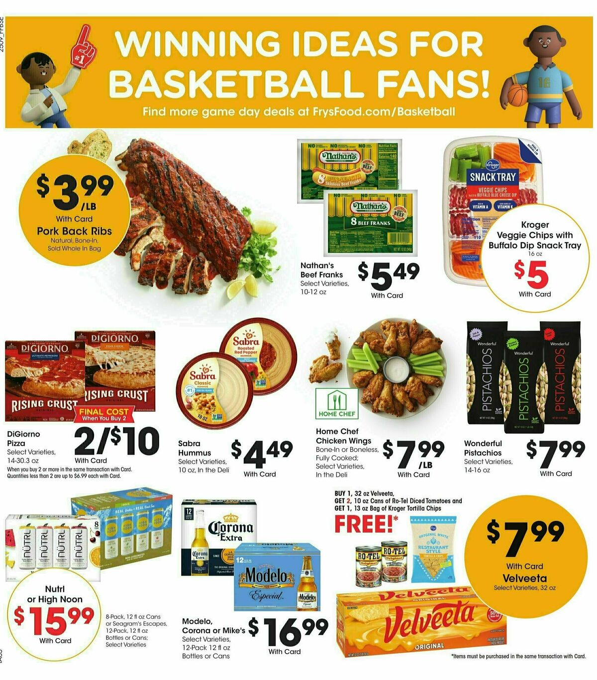Fry's Food Weekly Ad from April 2