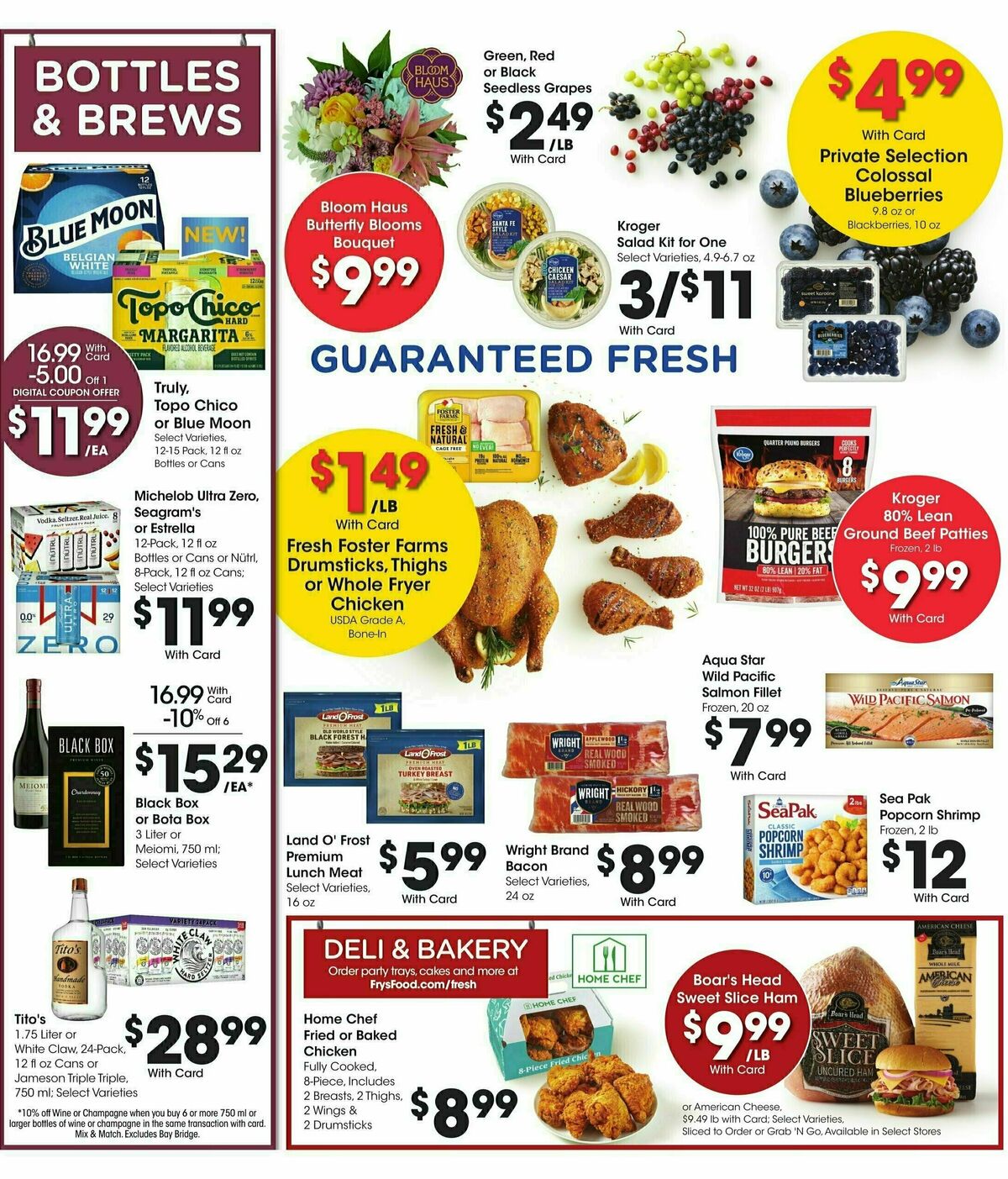 Fry's Food Weekly Ad from April 9