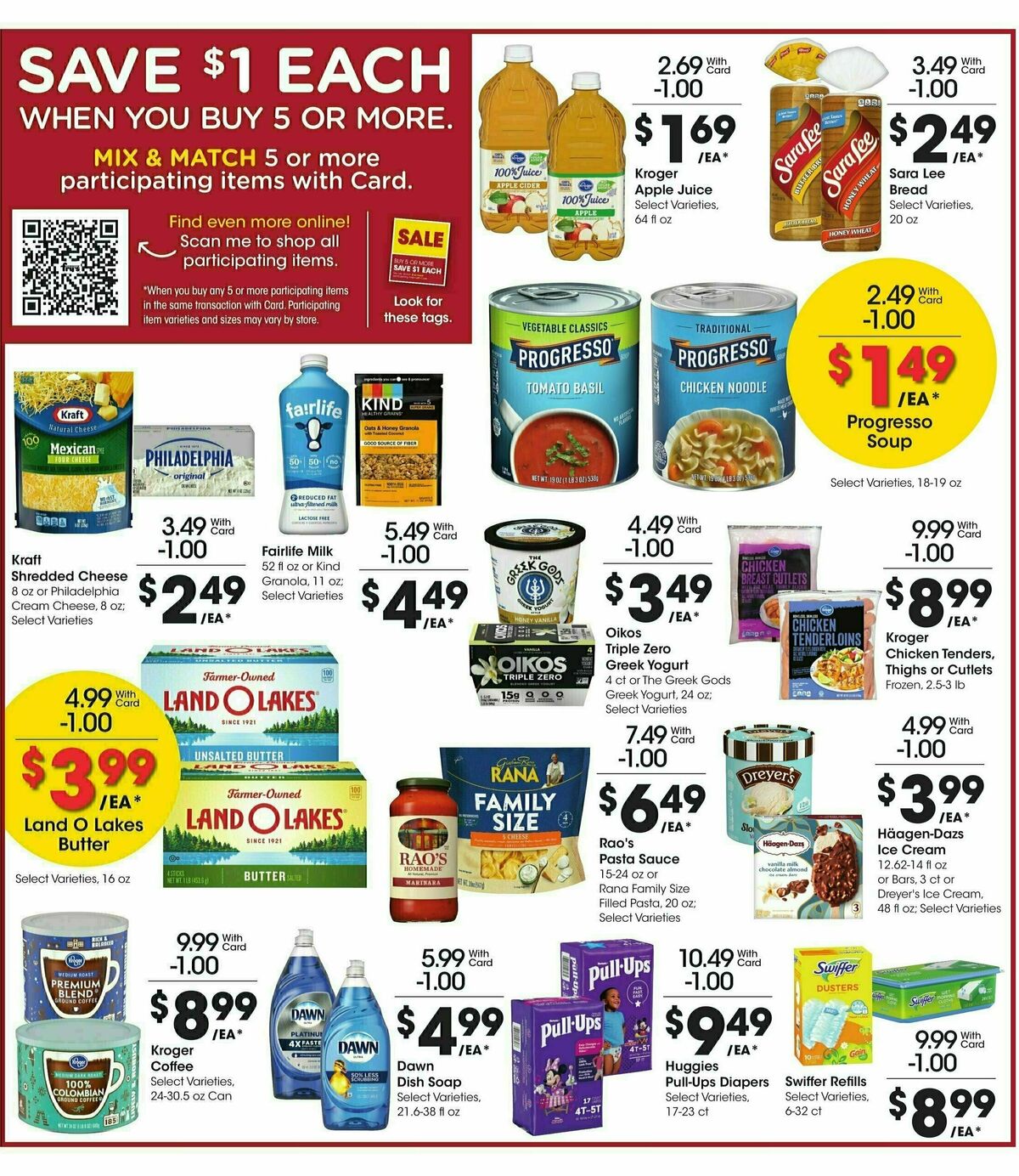 Fry's Food Weekly Ad from April 9