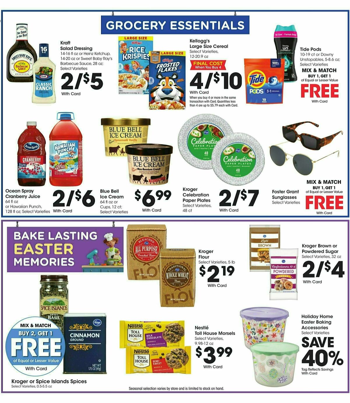 Fry's Food Weekly Ad from April 16
