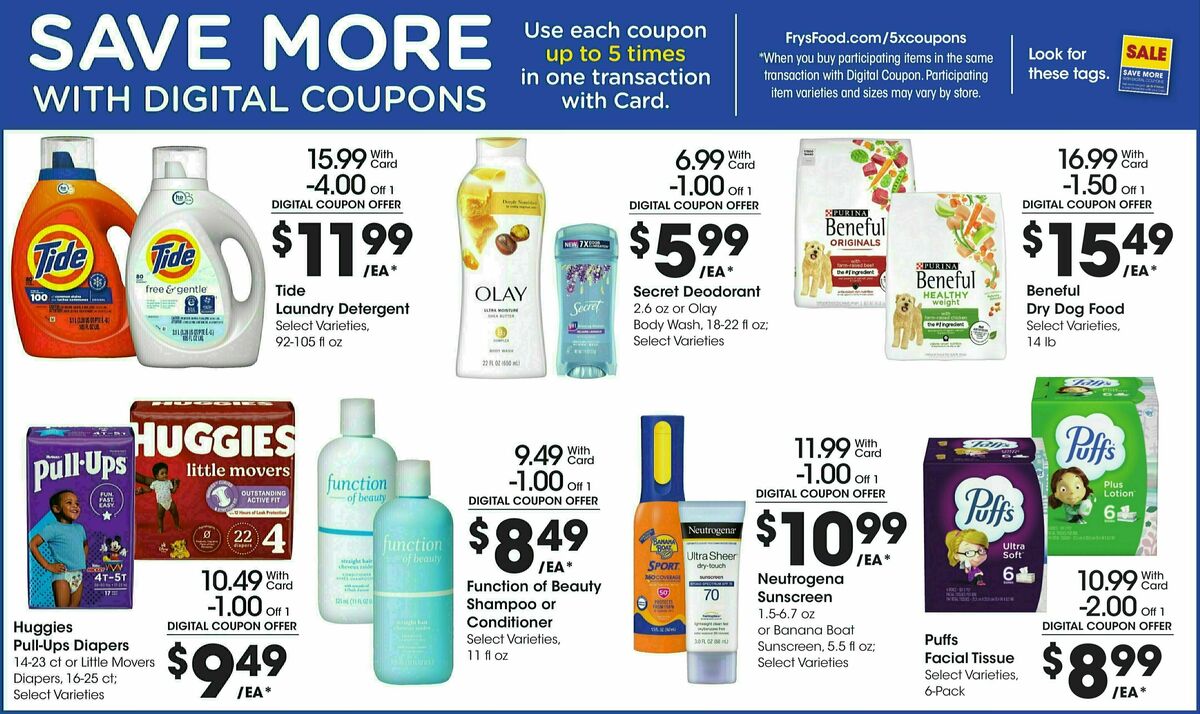 Fry's Food Weekly Ad from April 23