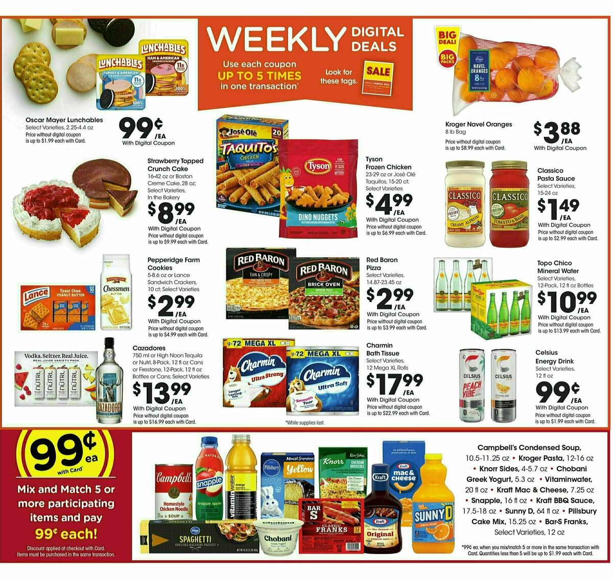 Fry's Food Weekly Ad from April 30