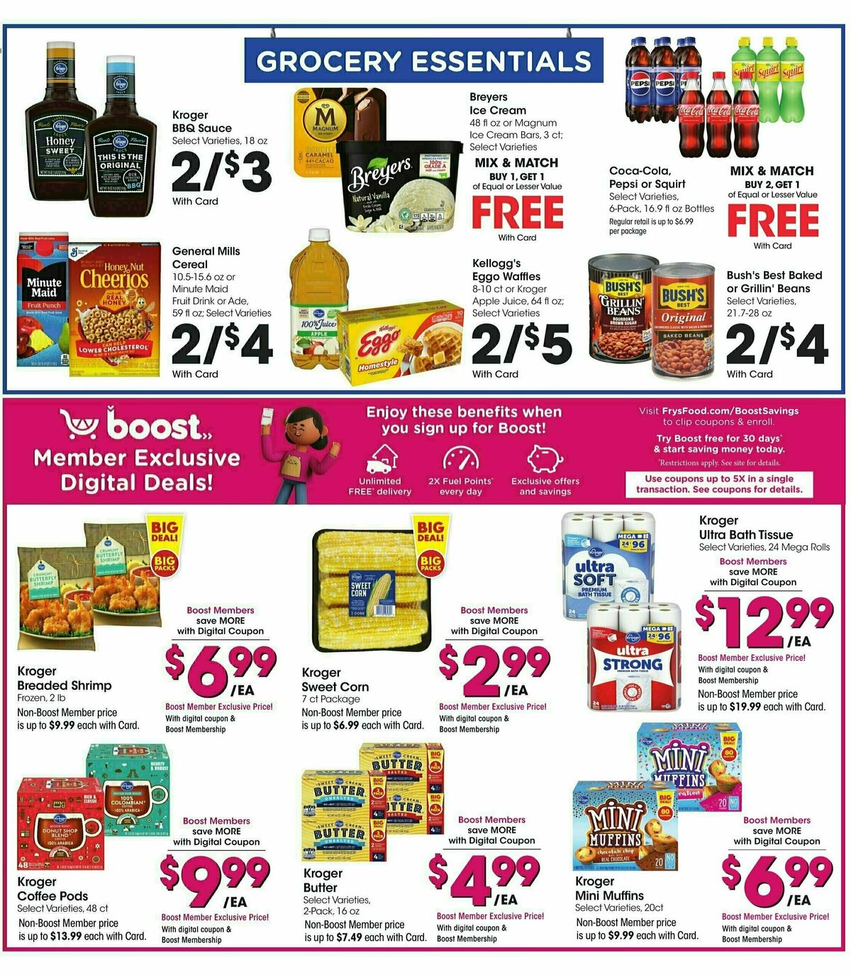 Fry's Food Weekly Ad from April 30