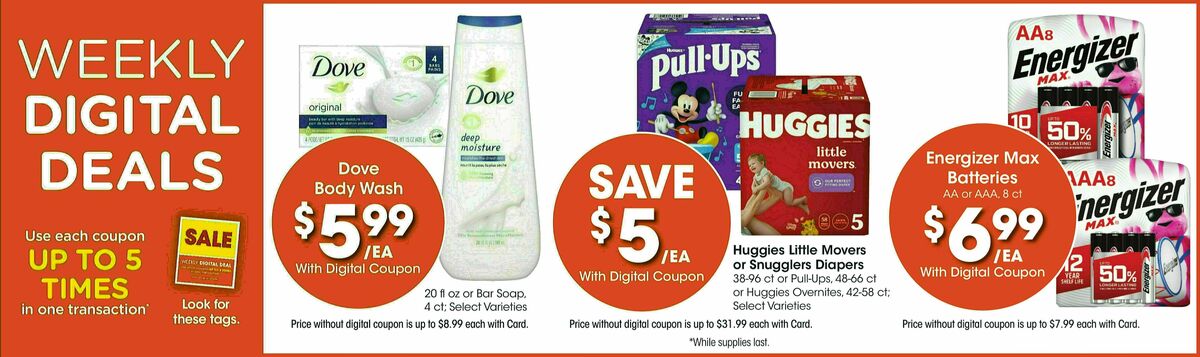 Fry's Food Weekly Ad from April 30