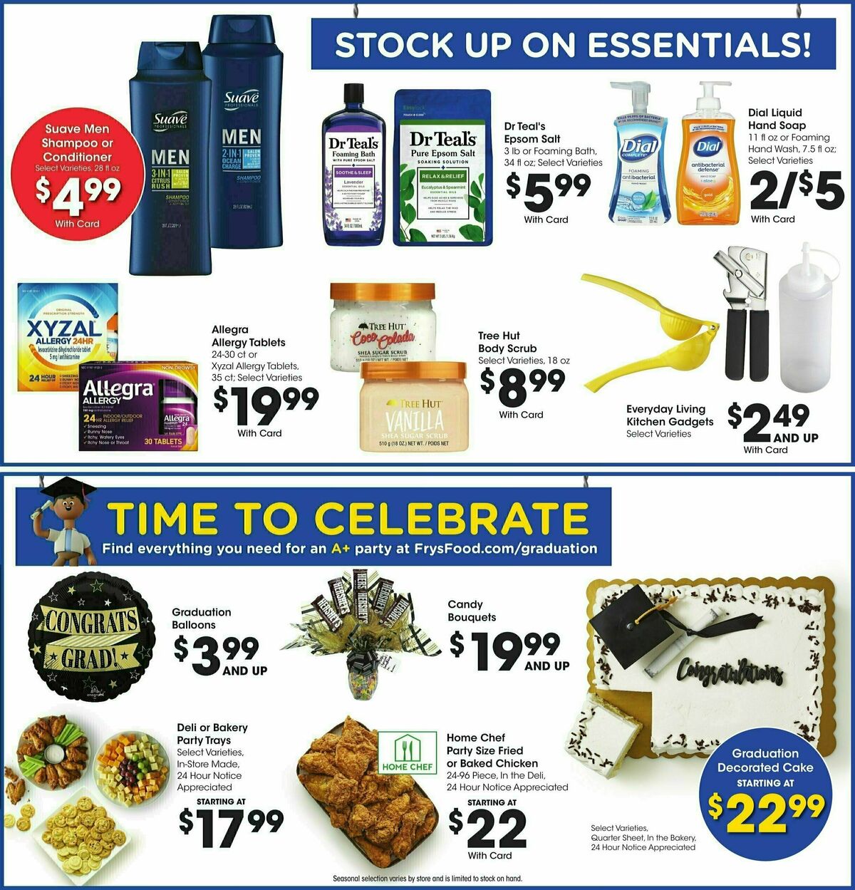 Fry's Food Weekly Ad from April 30