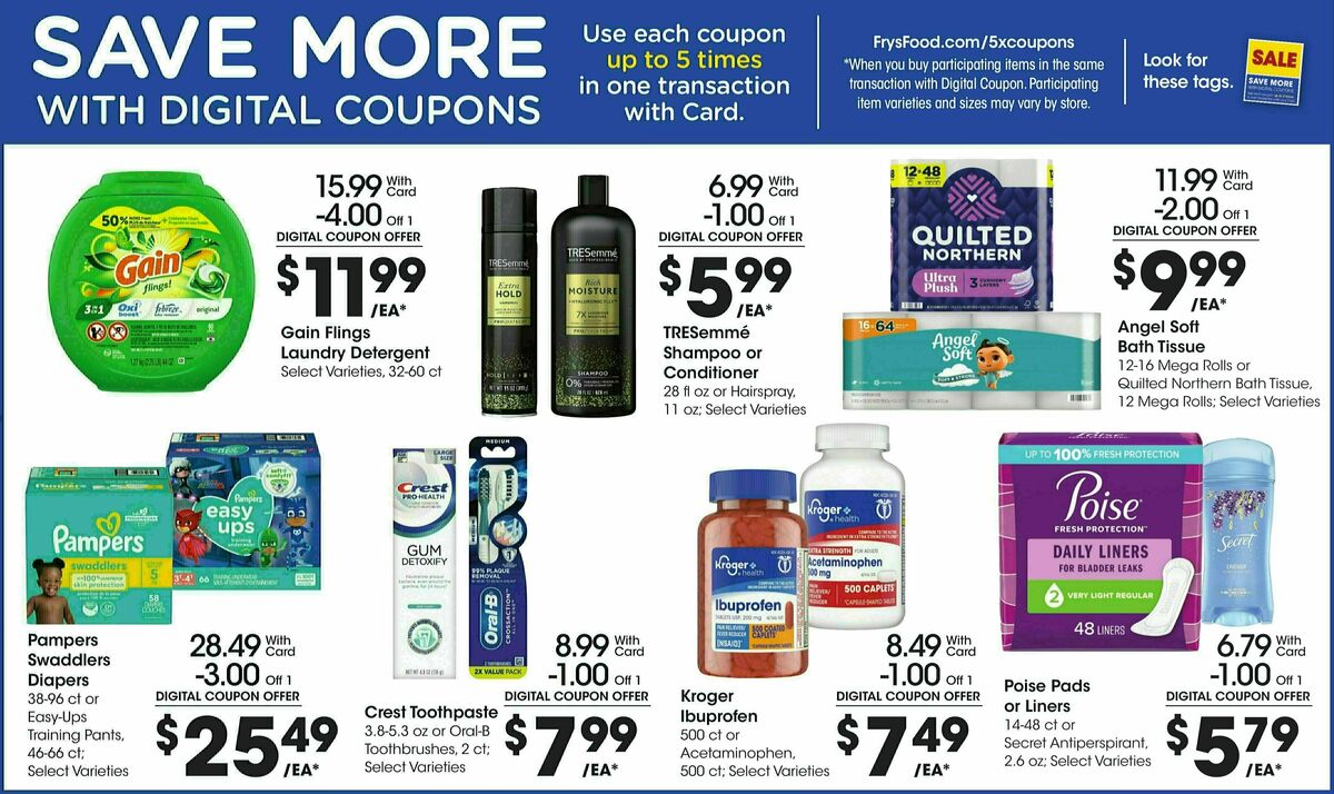 Fry's Food Weekly Ad from April 30