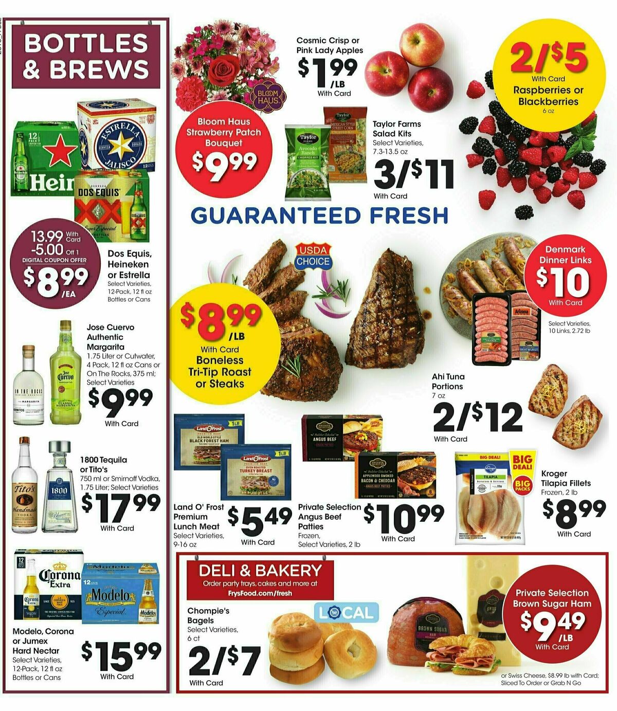 Fry's Food Weekly Ad from April 30
