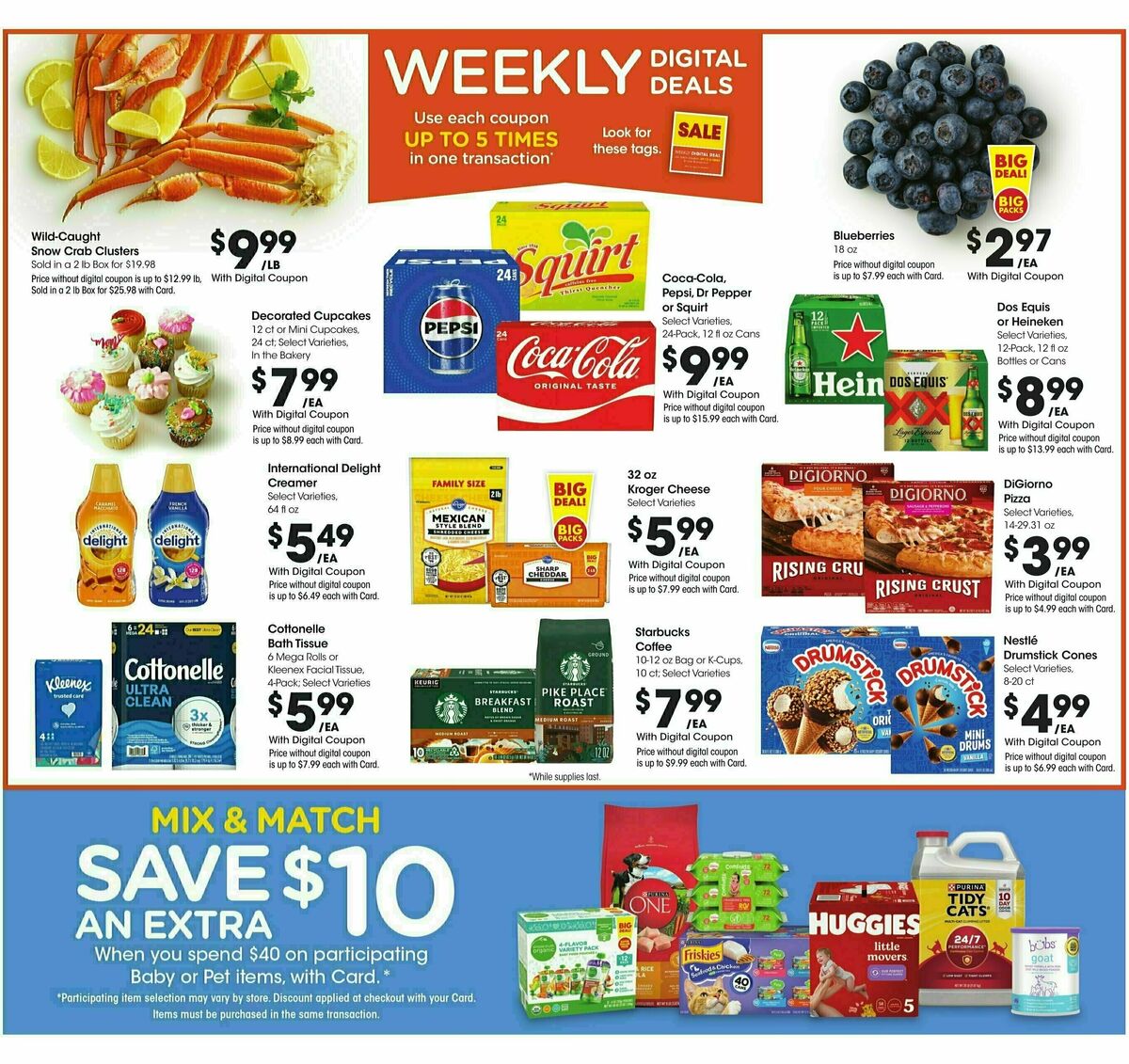 Fry's Food Weekly Ad from May 7