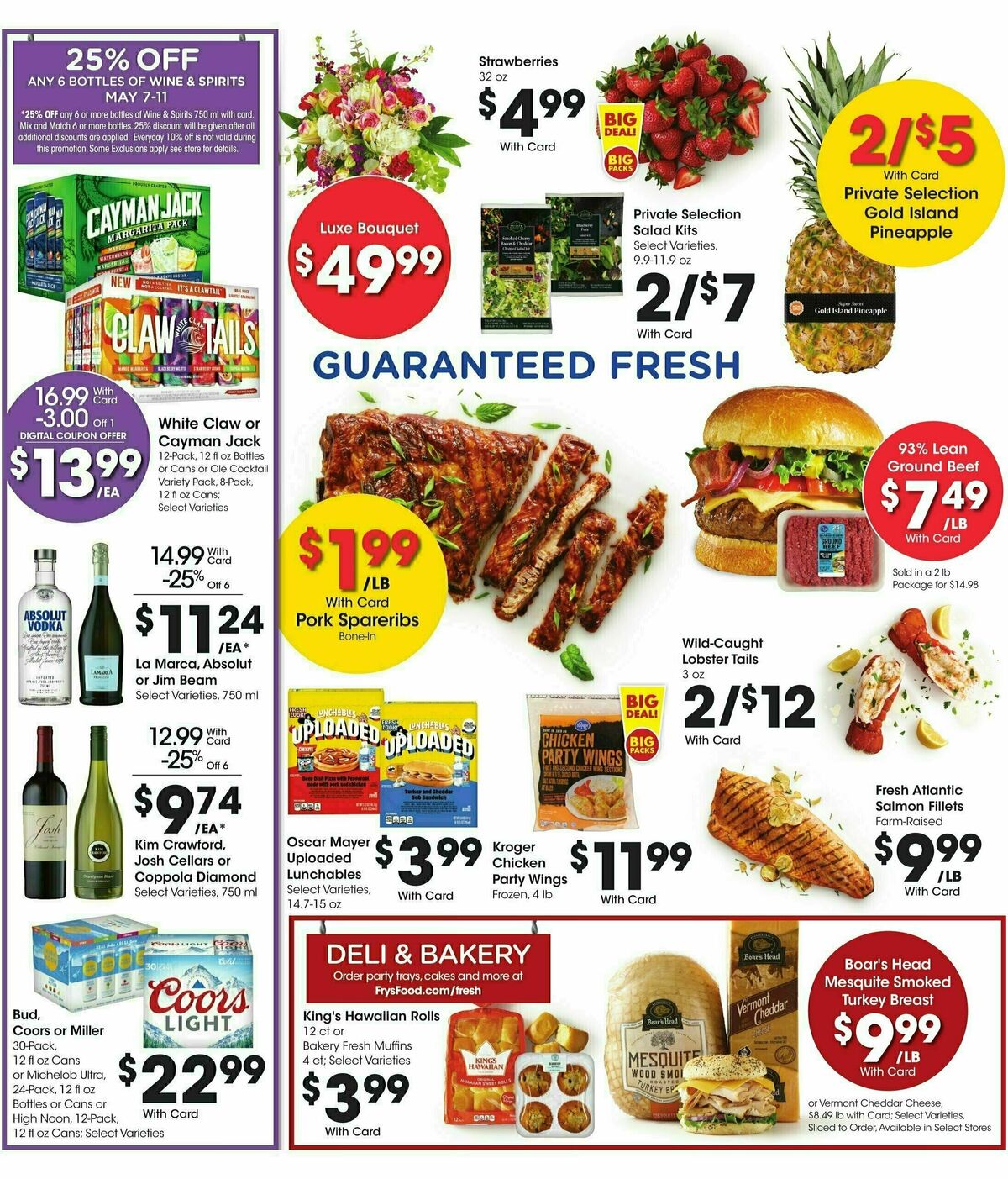 Fry's Food Weekly Ad from May 7