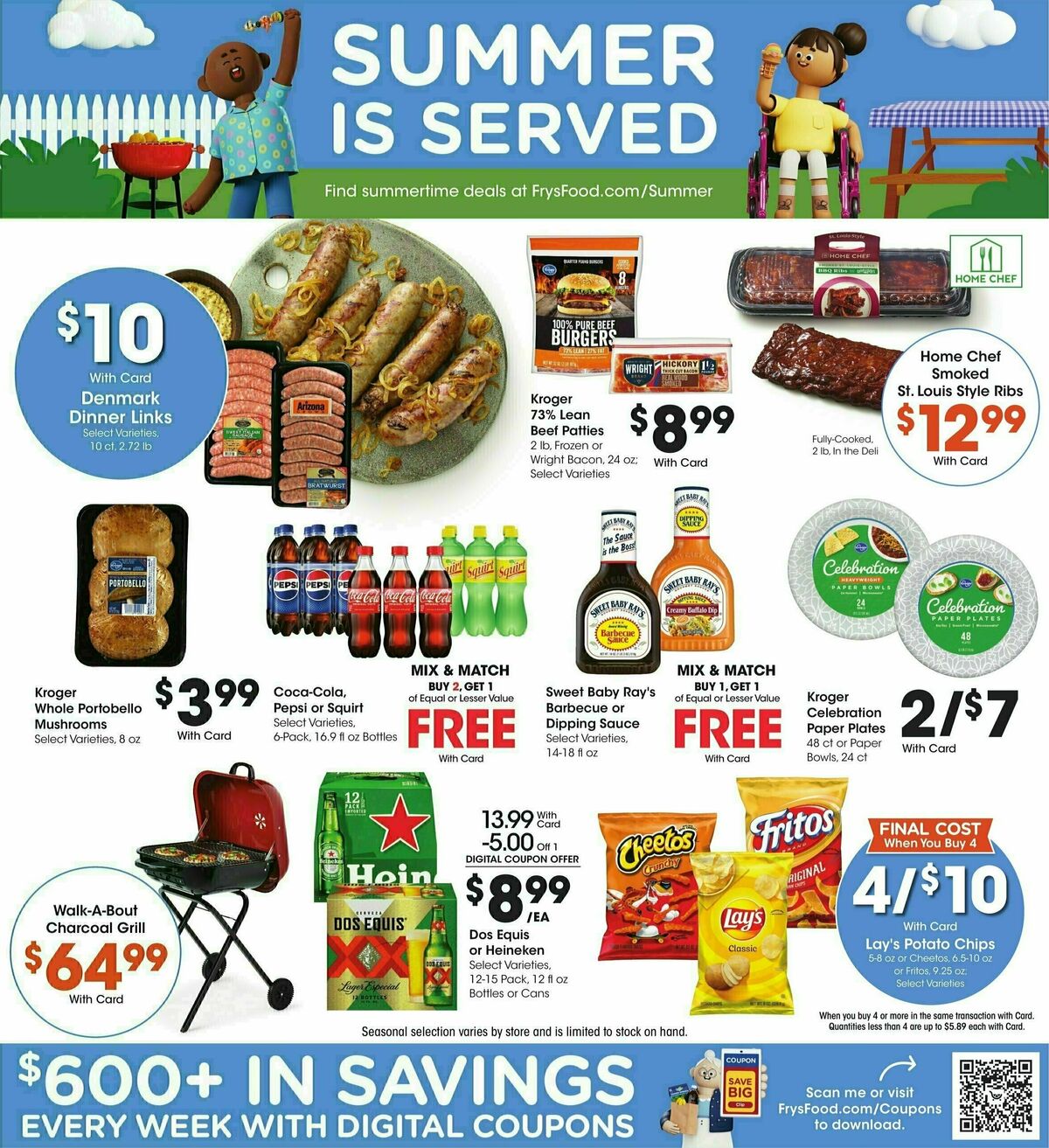 Fry's Food Weekly Ad from May 14