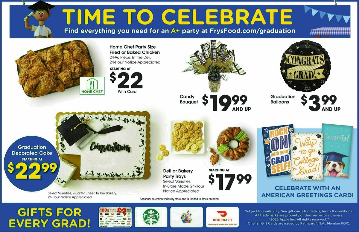 Fry's Food Weekly Ad from May 14