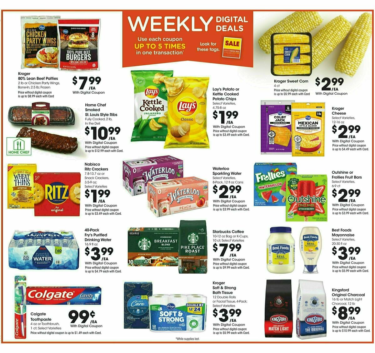 Fry's Food Weekly Ad from May 21