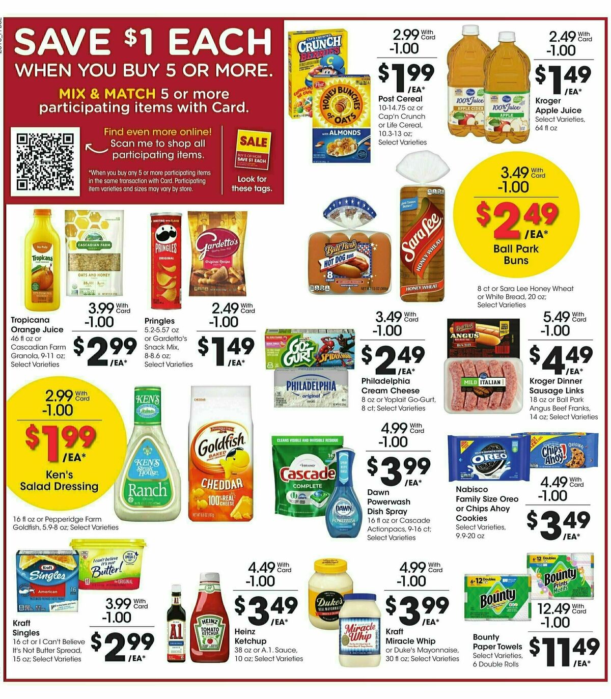 Fry's Food Weekly Ad from May 21