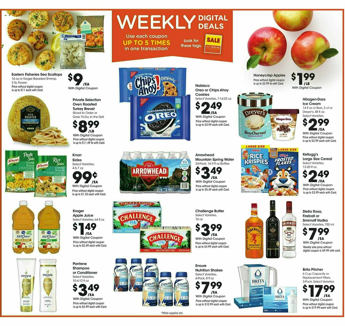 Fry's Food Weekly Ad from May 28