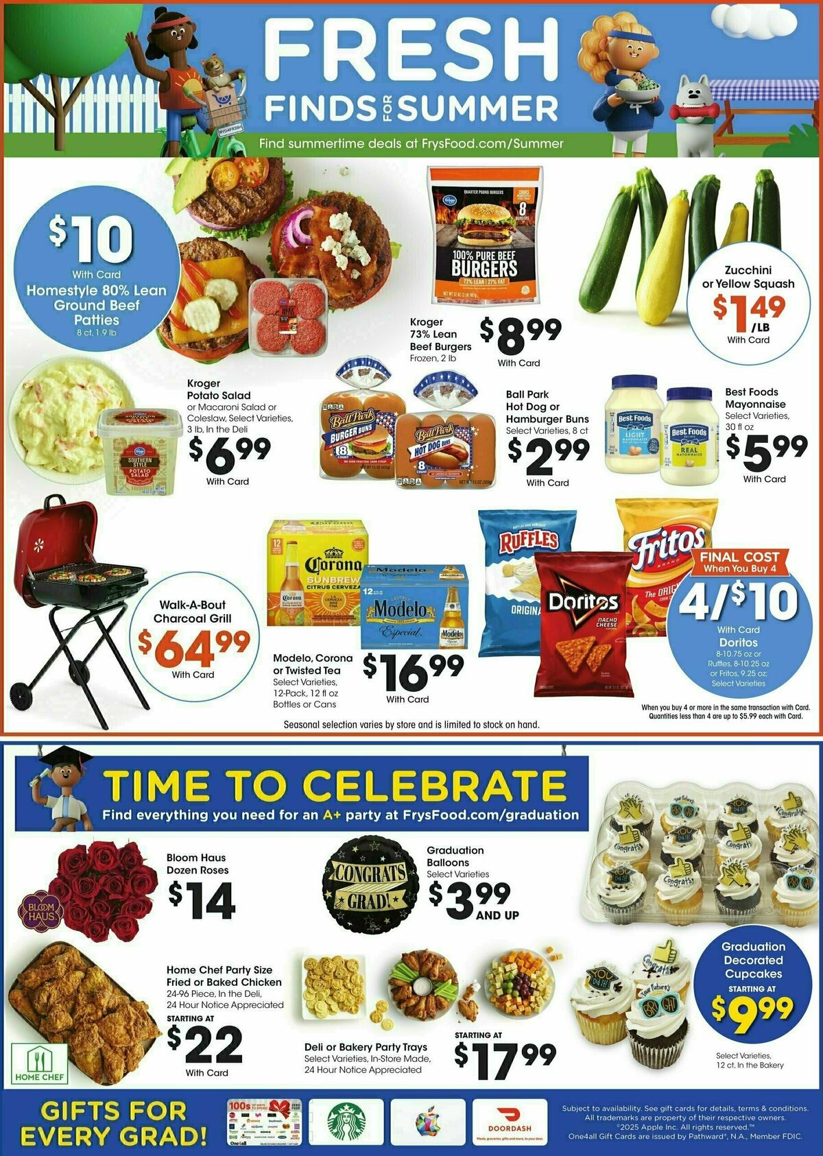Fry's Food Weekly Ad from May 28