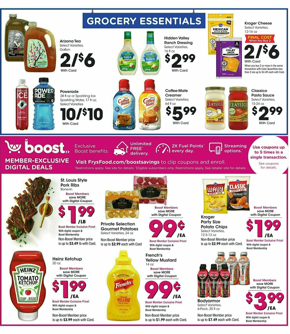 Fry's Food Weekly Ad from May 28