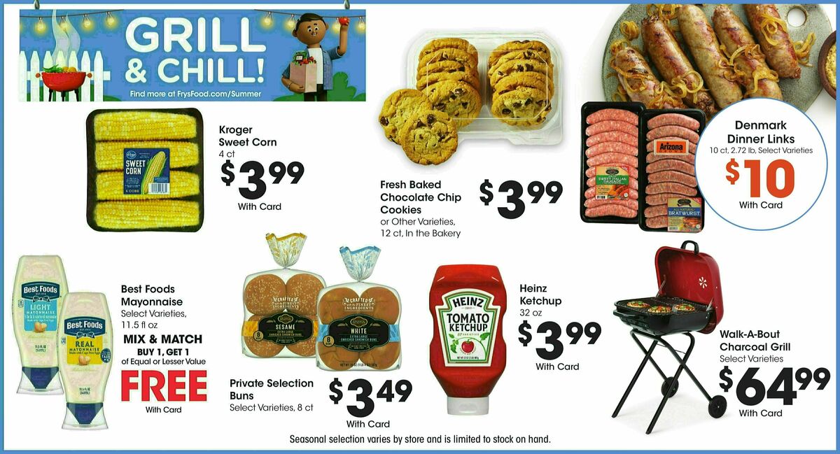 Fry's Food Weekly Ad from June 4