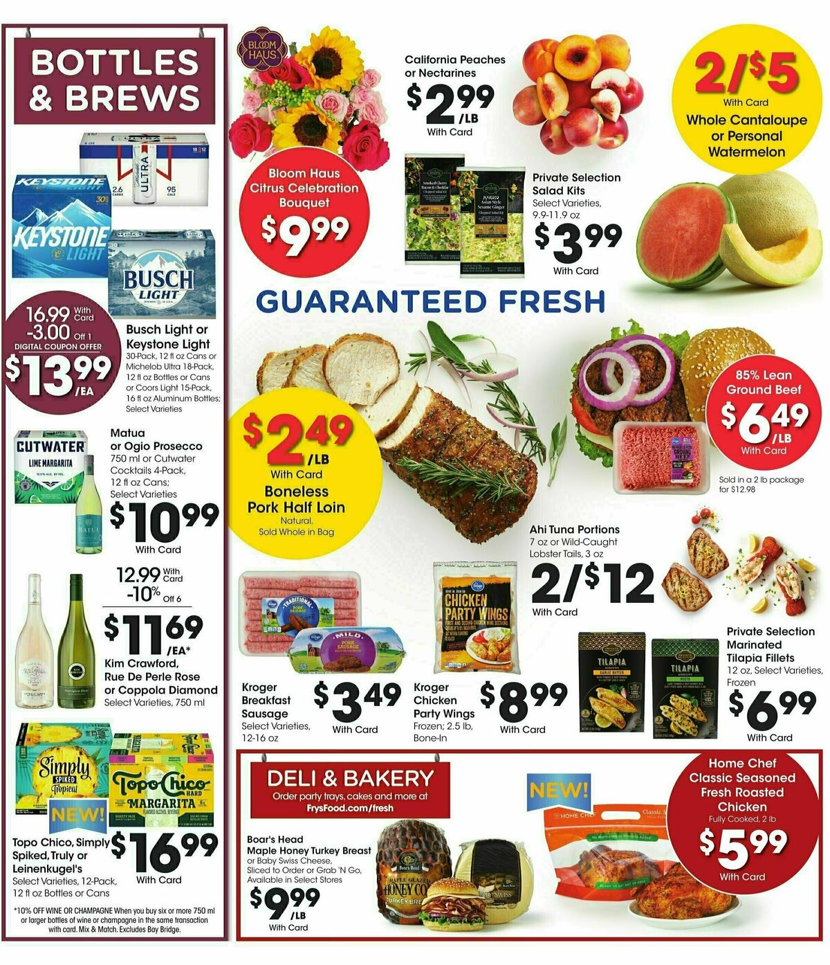 Fry's Food Weekly Ad from June 4