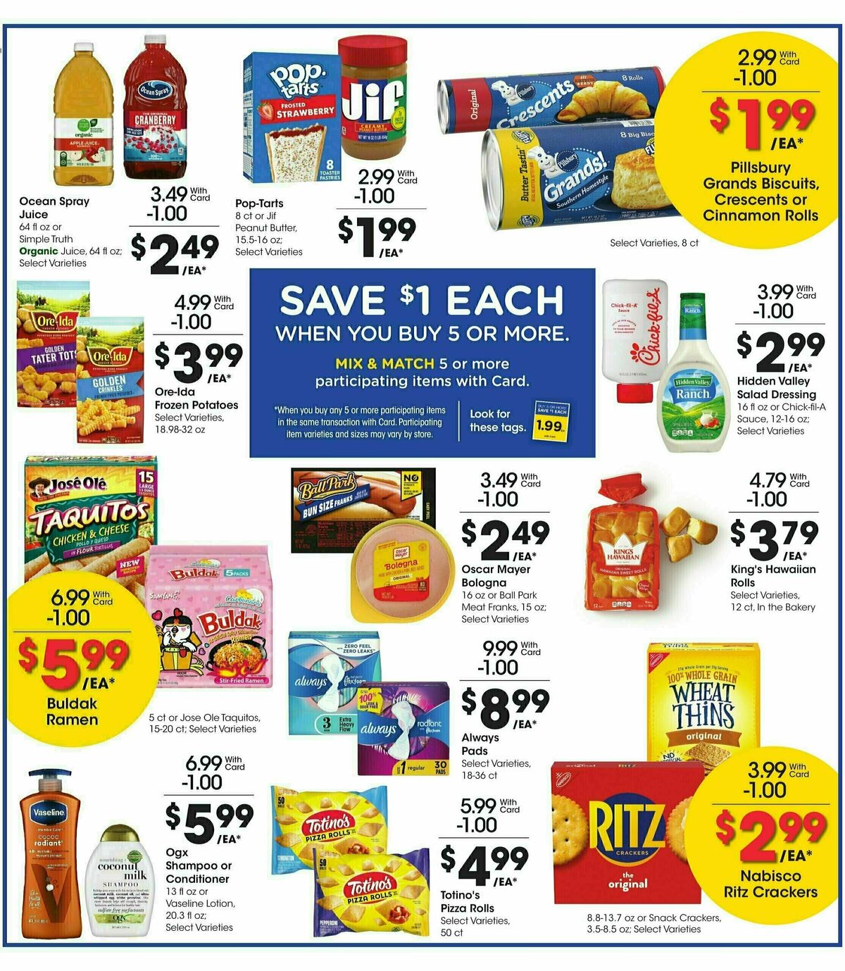 Fry's Food Weekly Ad from June 18