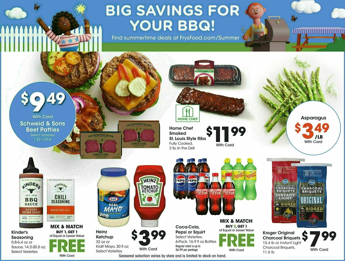 Fry's Food Weekly Ad from June 18
