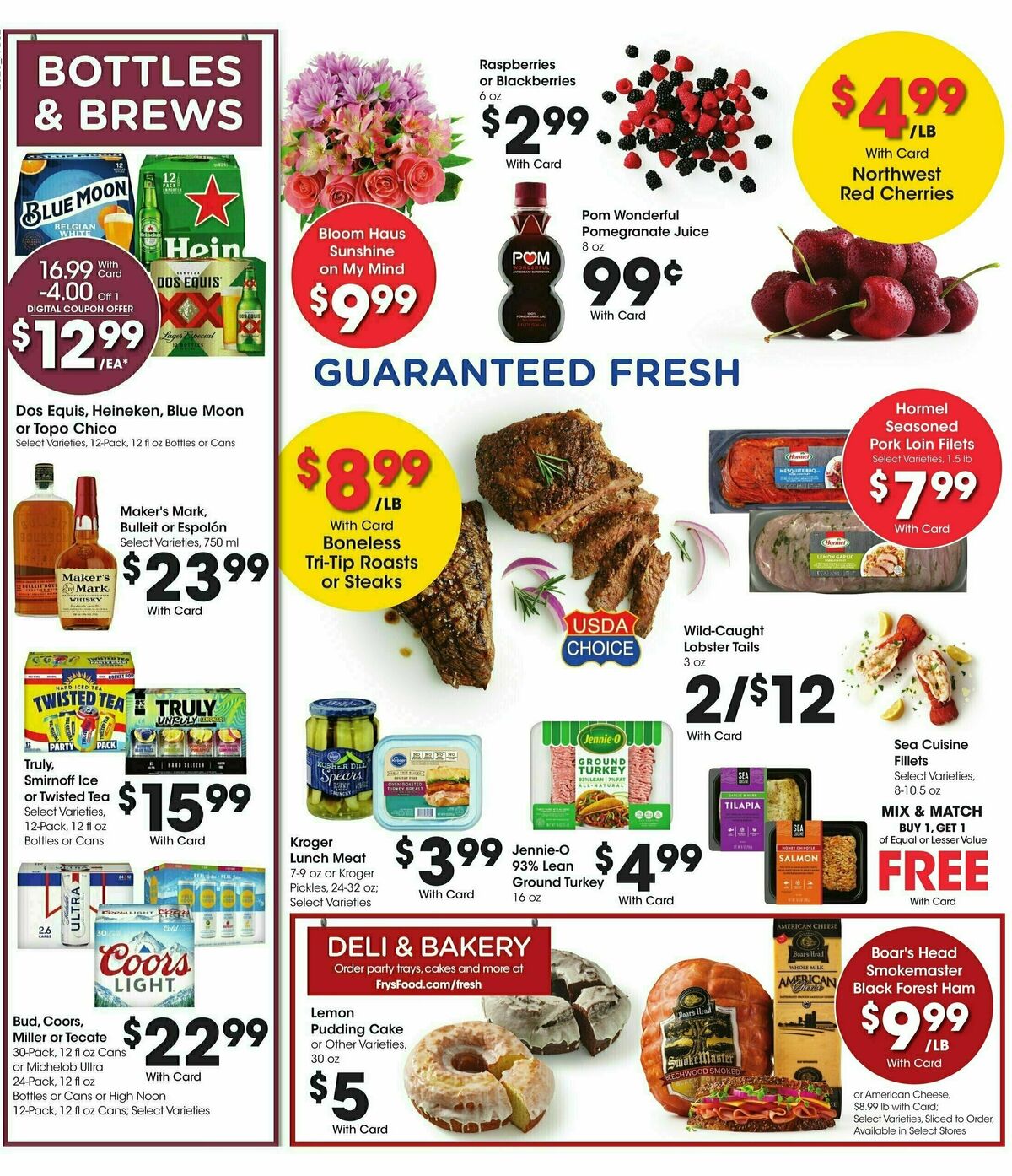 Fry's Food Weekly Ad from June 18