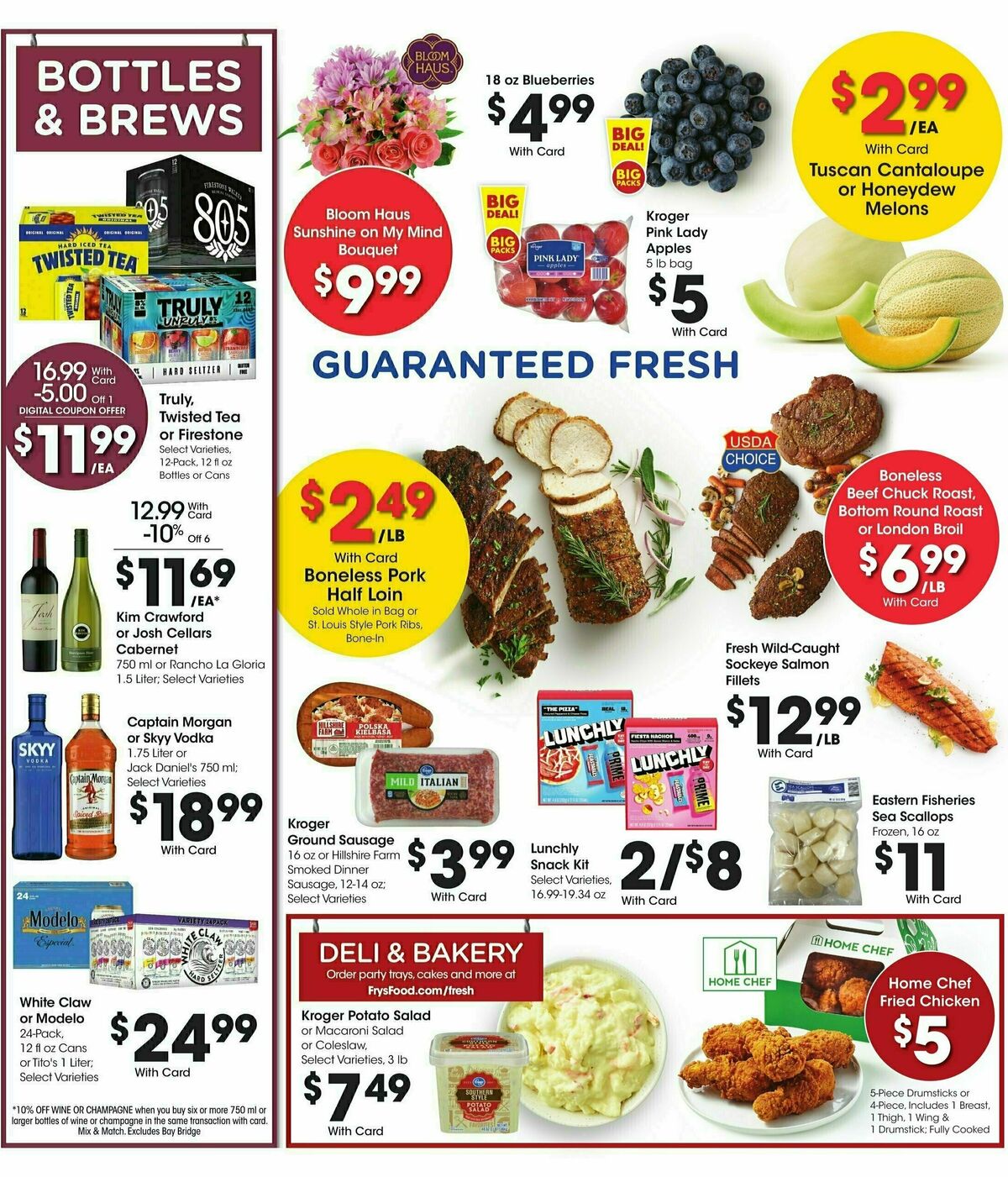 Fry's Food Weekly Ad from June 25
