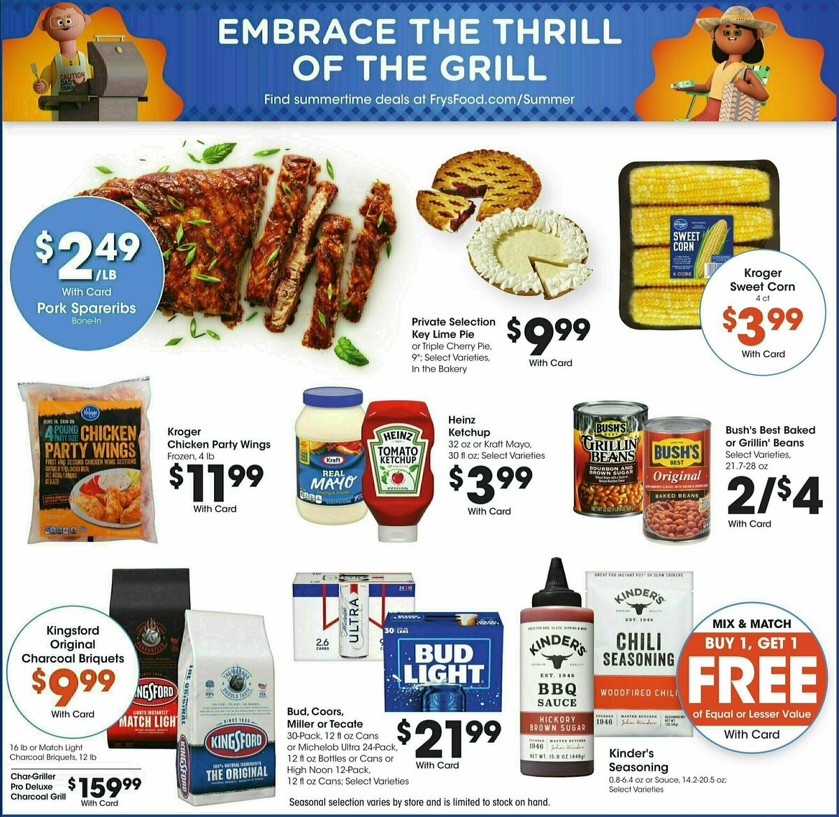 Fry's Food Weekly Ad from June 25