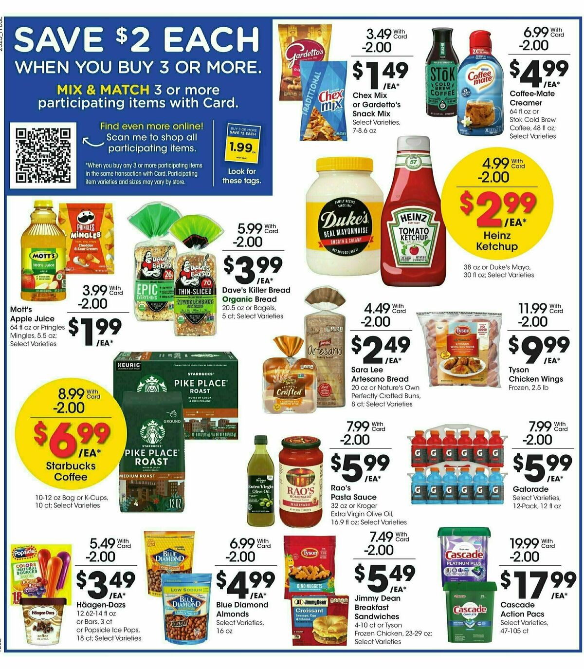 Fry's Food Weekly Ad from July 9