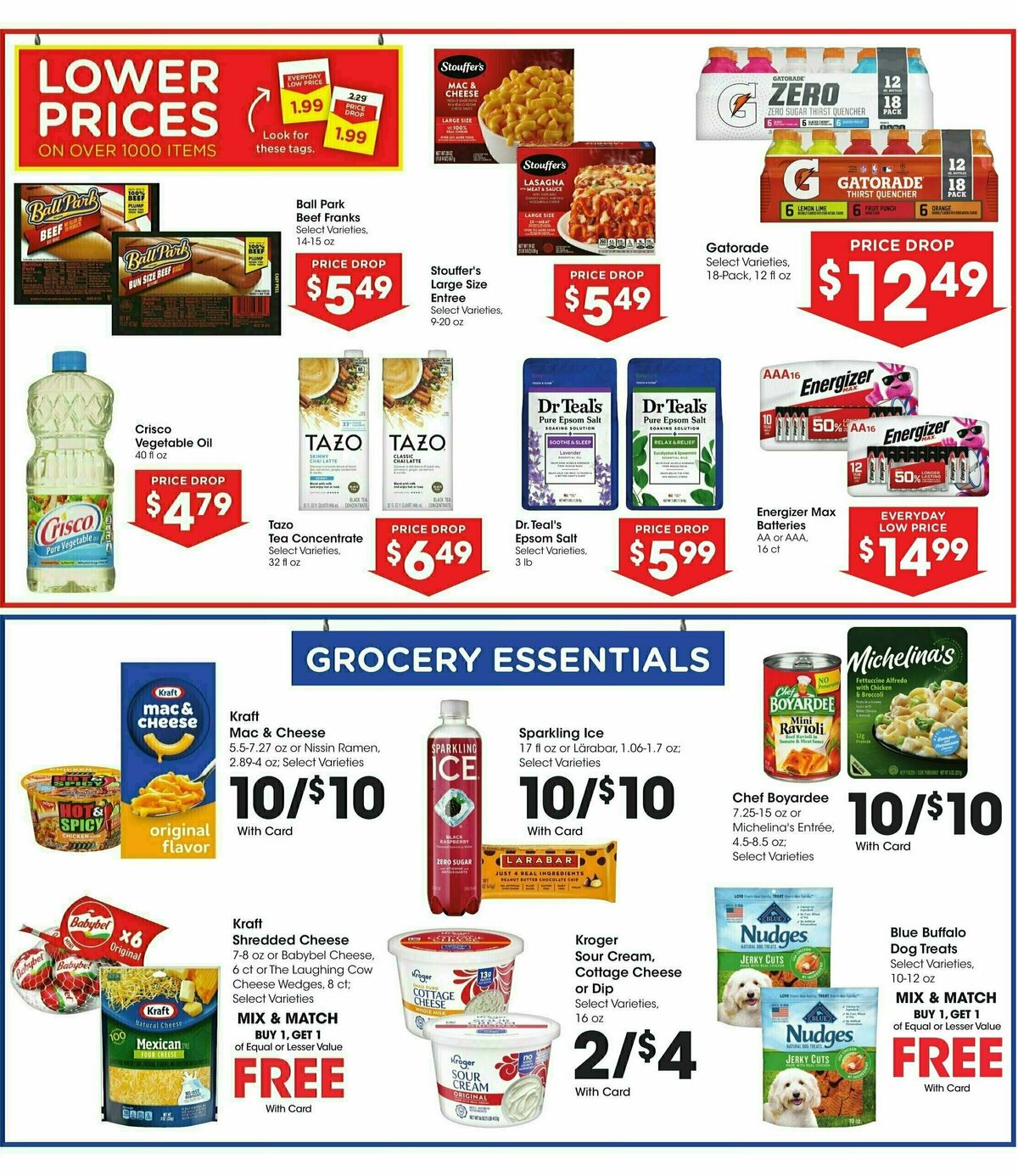 Fry's Food Weekly Ad from July 9