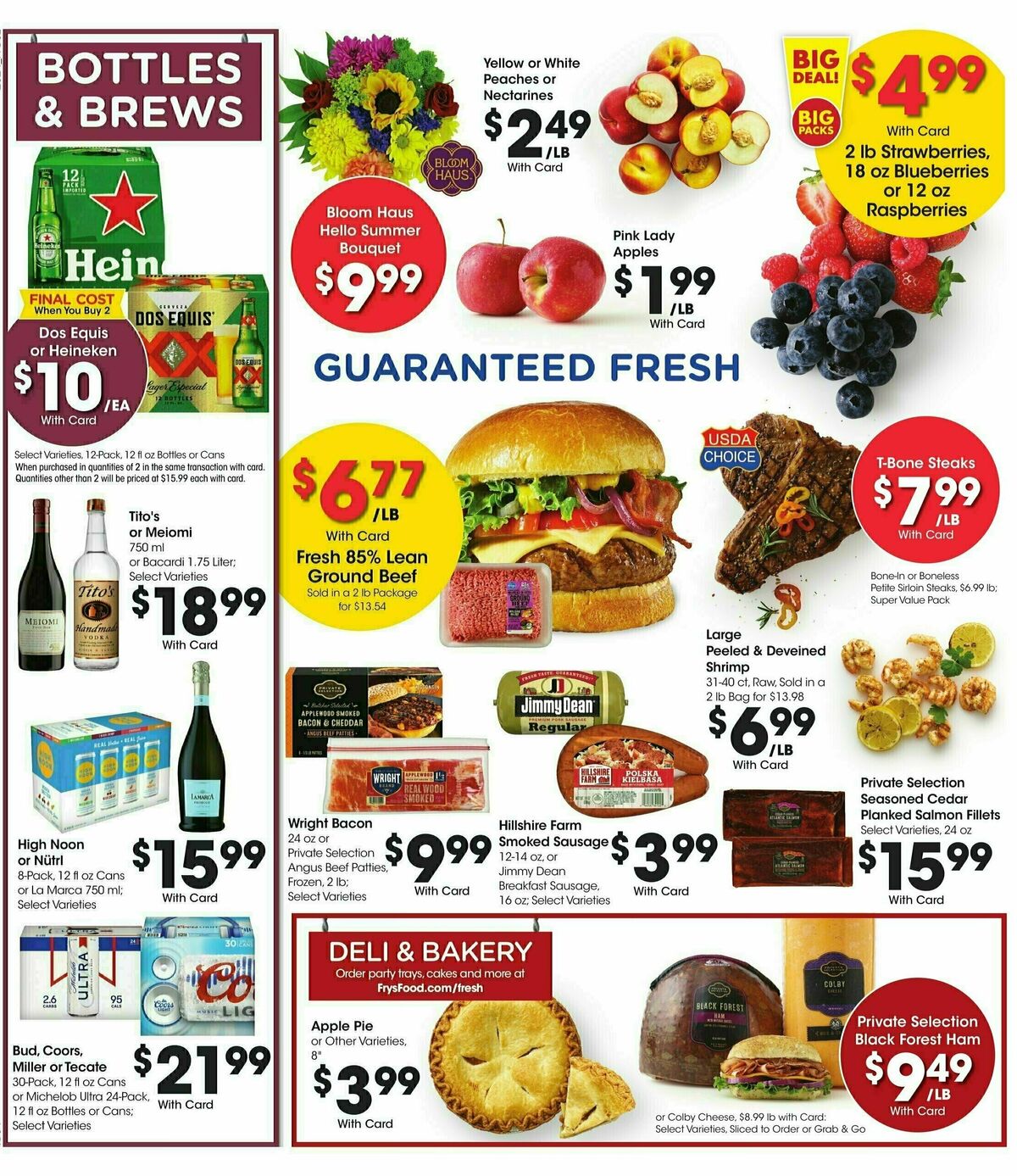 Fry's Food Weekly Ad from July 16