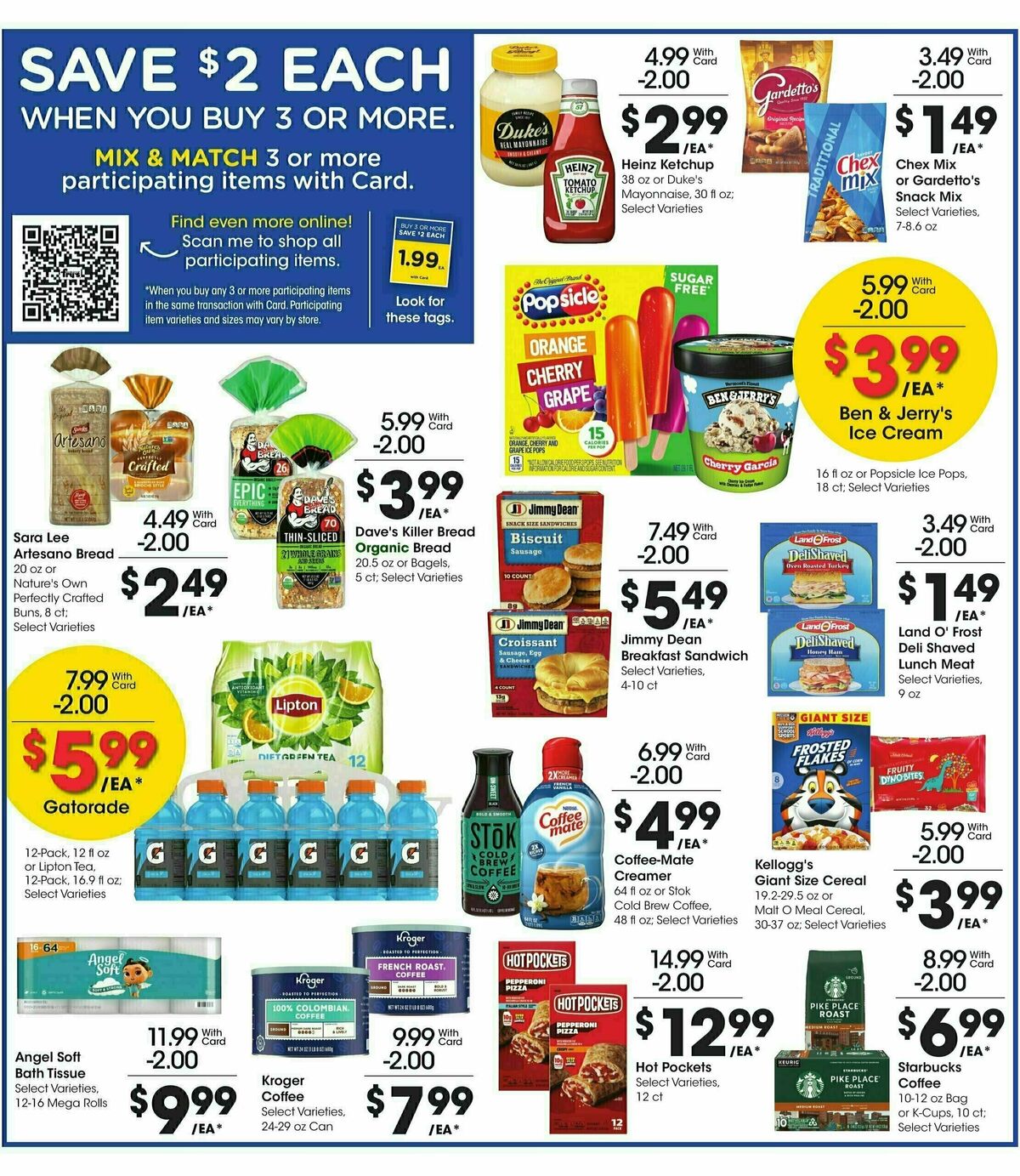 Fry's Food Weekly Ad from July 16