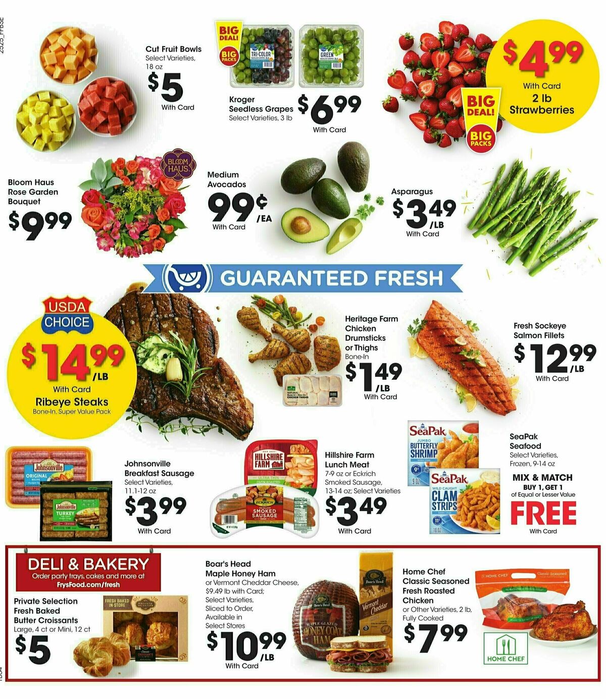 Fry's Food Weekly Ad from July 23