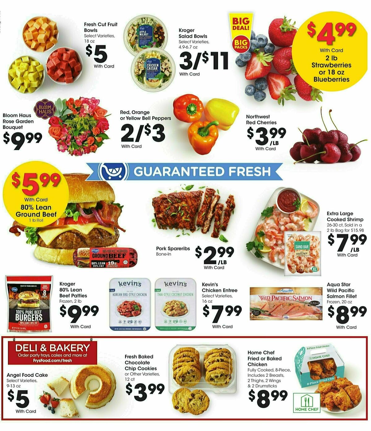 Fry's Food Weekly Ad from July 30