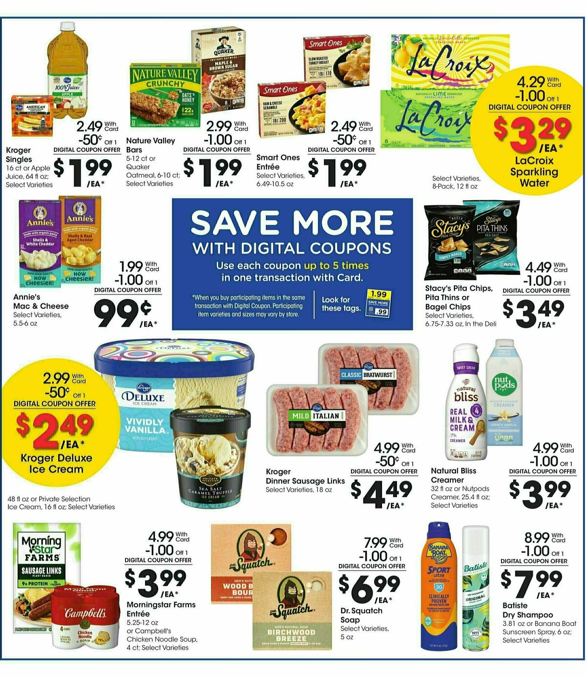 Fry's Food Weekly Ad from July 30