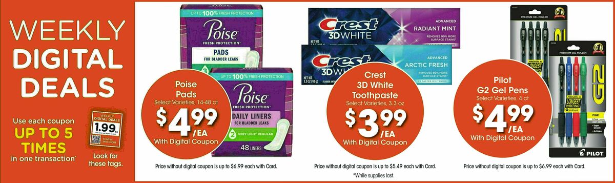 Fry's Food Weekly Ad from July 30