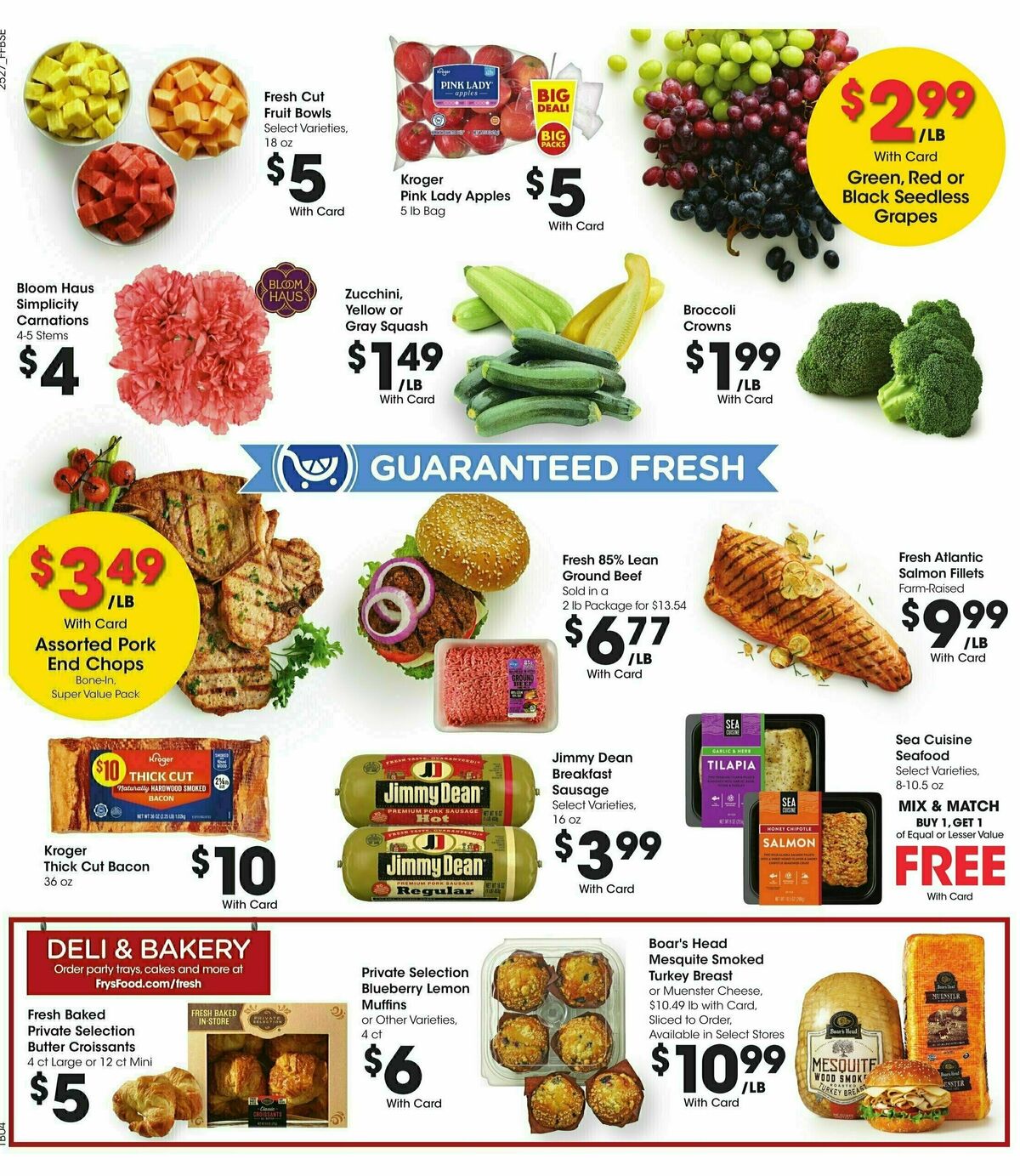 Fry's Food Weekly Ad from August 6