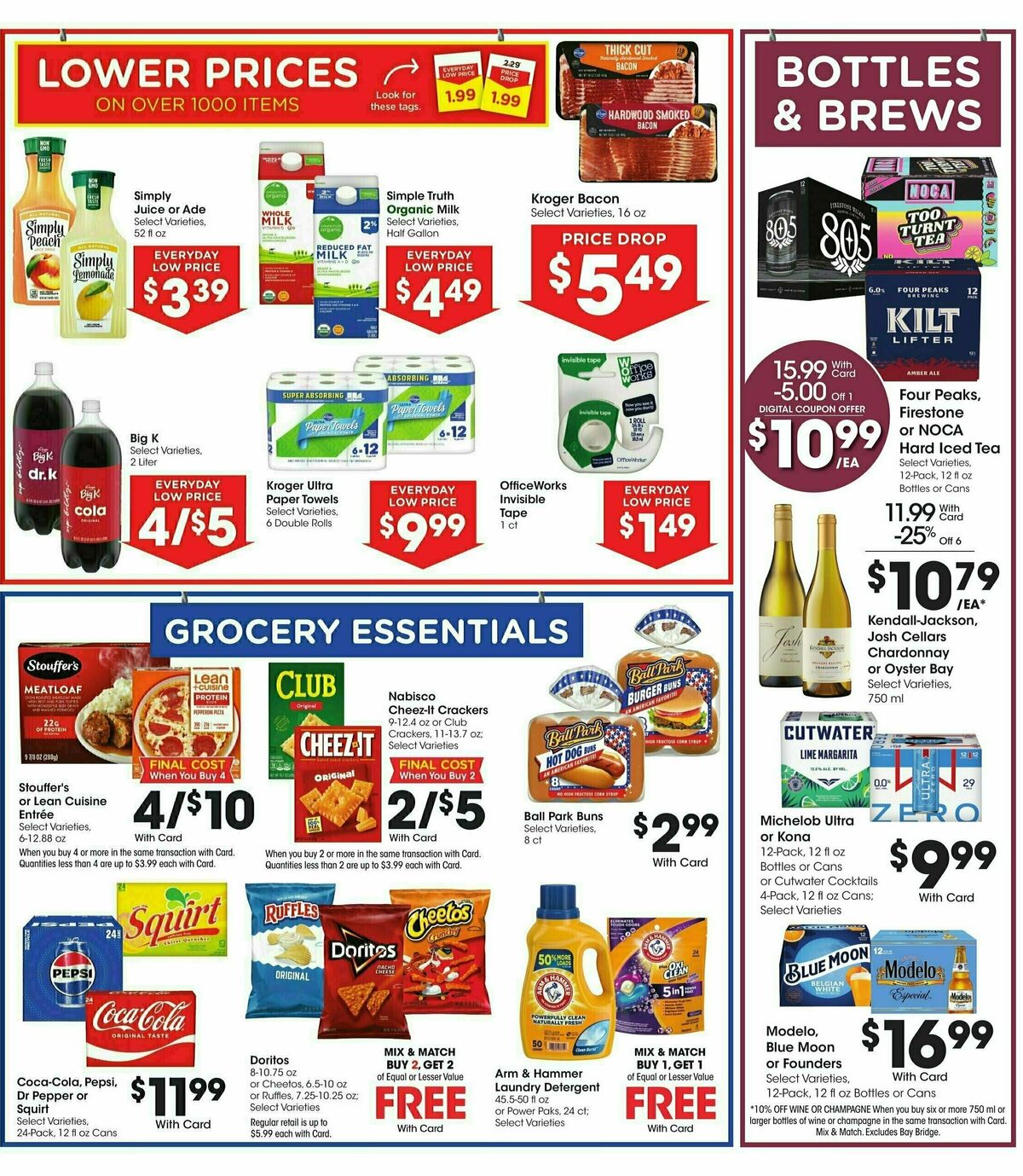 Fry's Food Weekly Ad from August 13