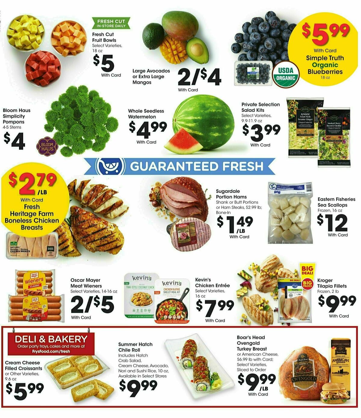 Fry's Food Weekly Ad from August 13