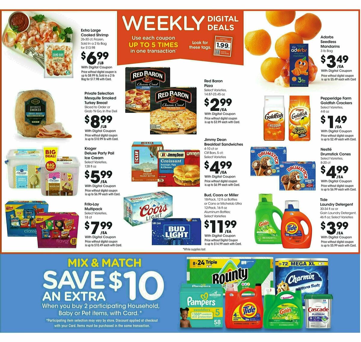 Fry's Food Weekly Ad from August 20
