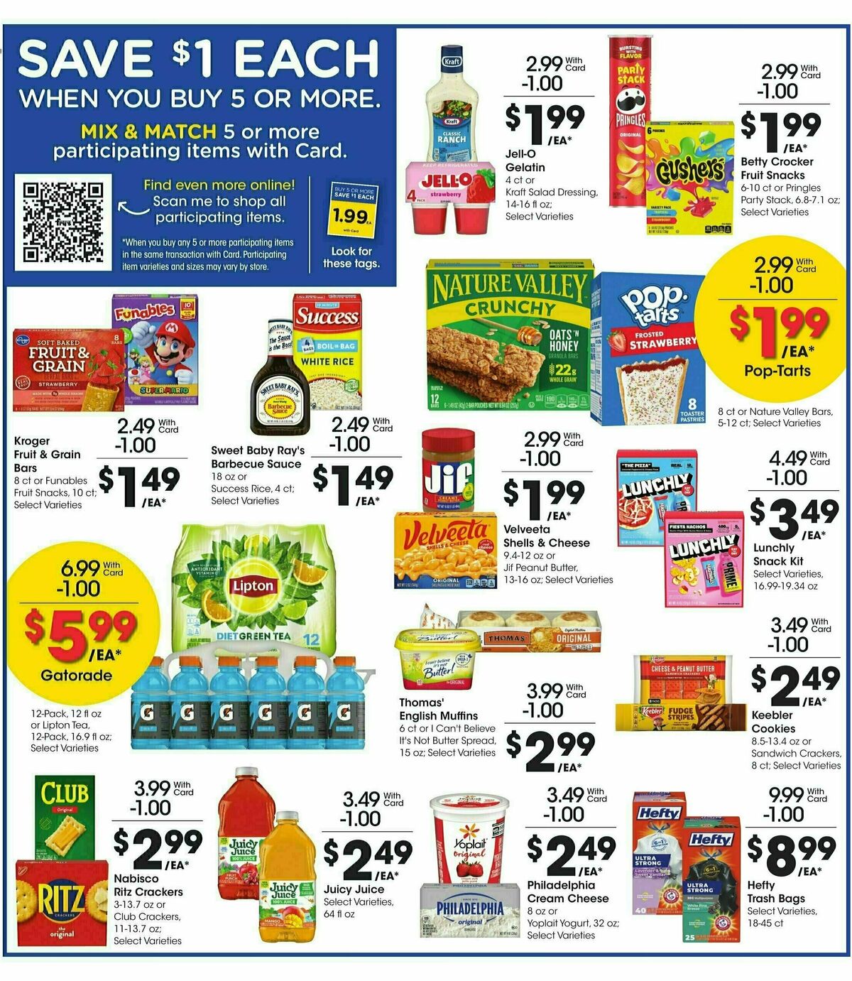 Fry's Food Weekly Ad from August 20