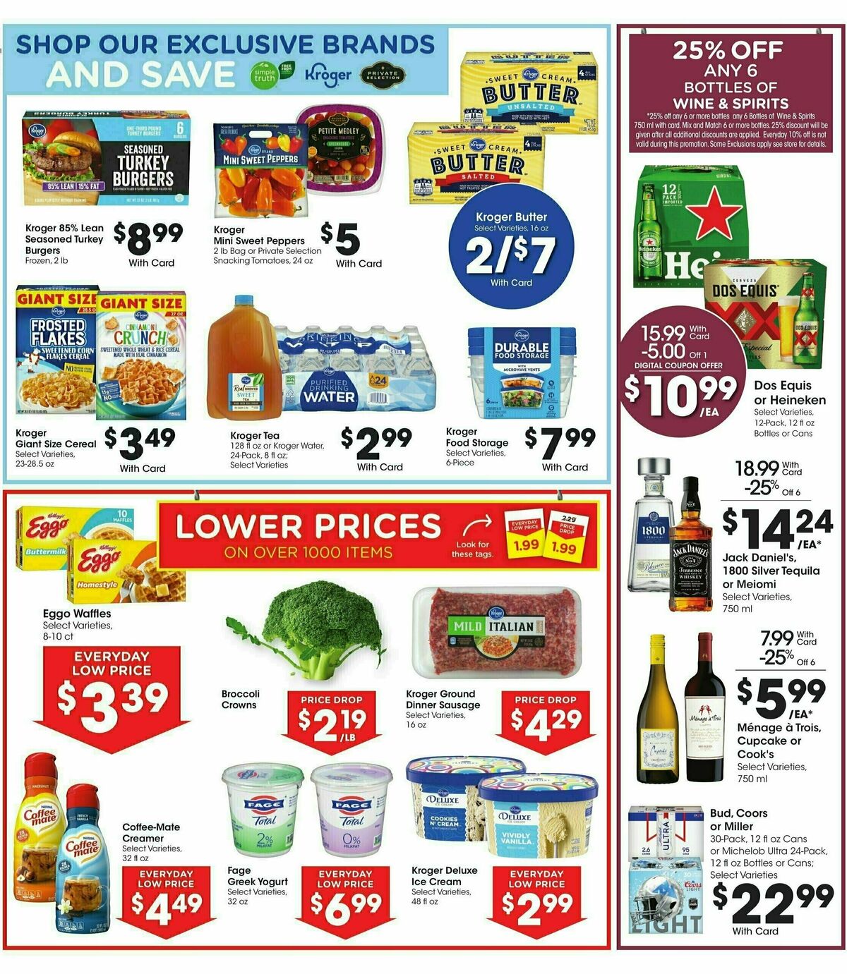 Fry's Food Weekly Ad from August 20