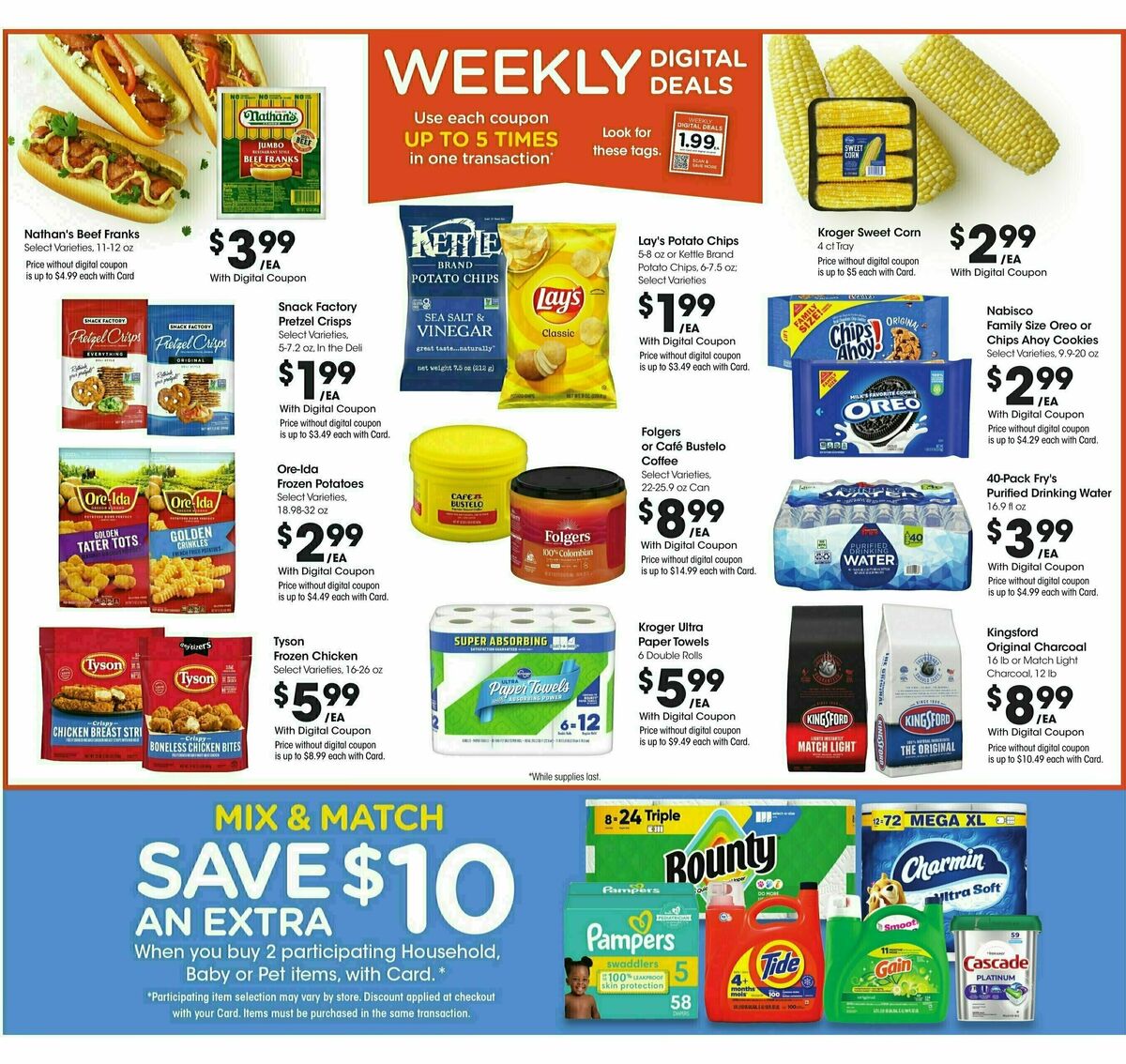 Fry's Food Weekly Ad from August 27
