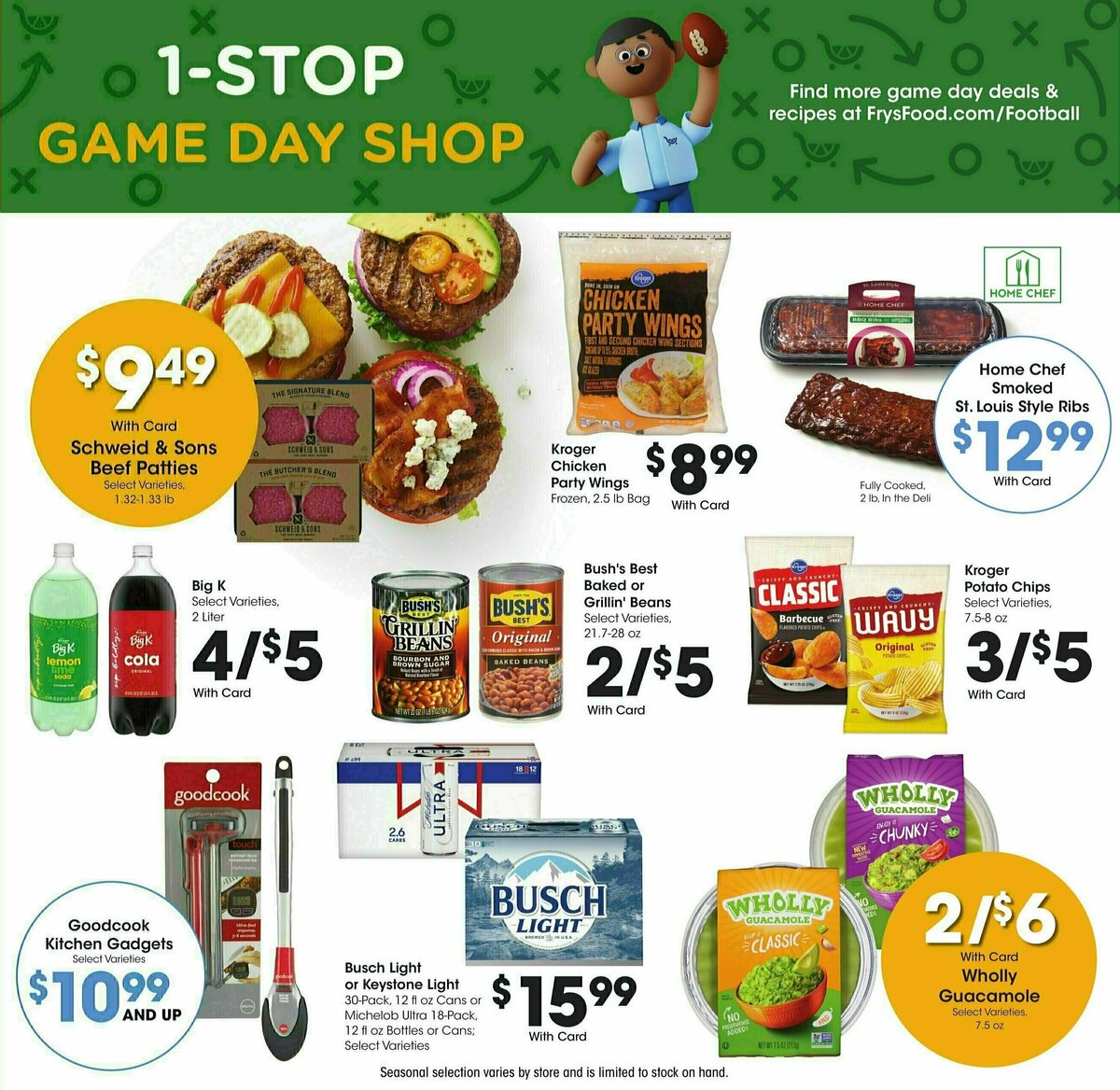 Fry's Food Weekly Ad from August 27