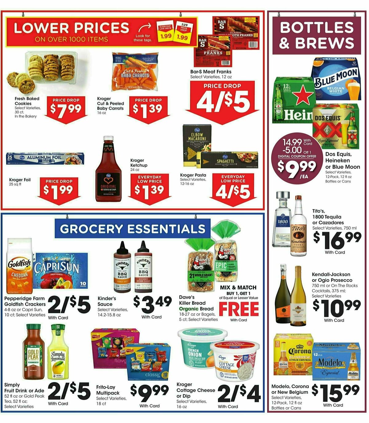 Fry's Food Weekly Ad from August 27