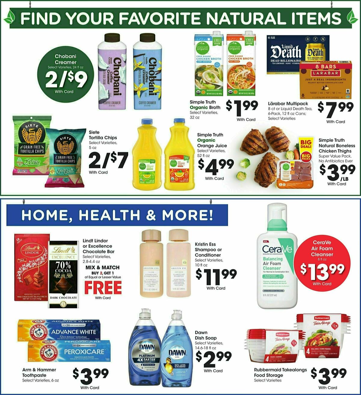 Fry's Food Weekly Ad from August 27